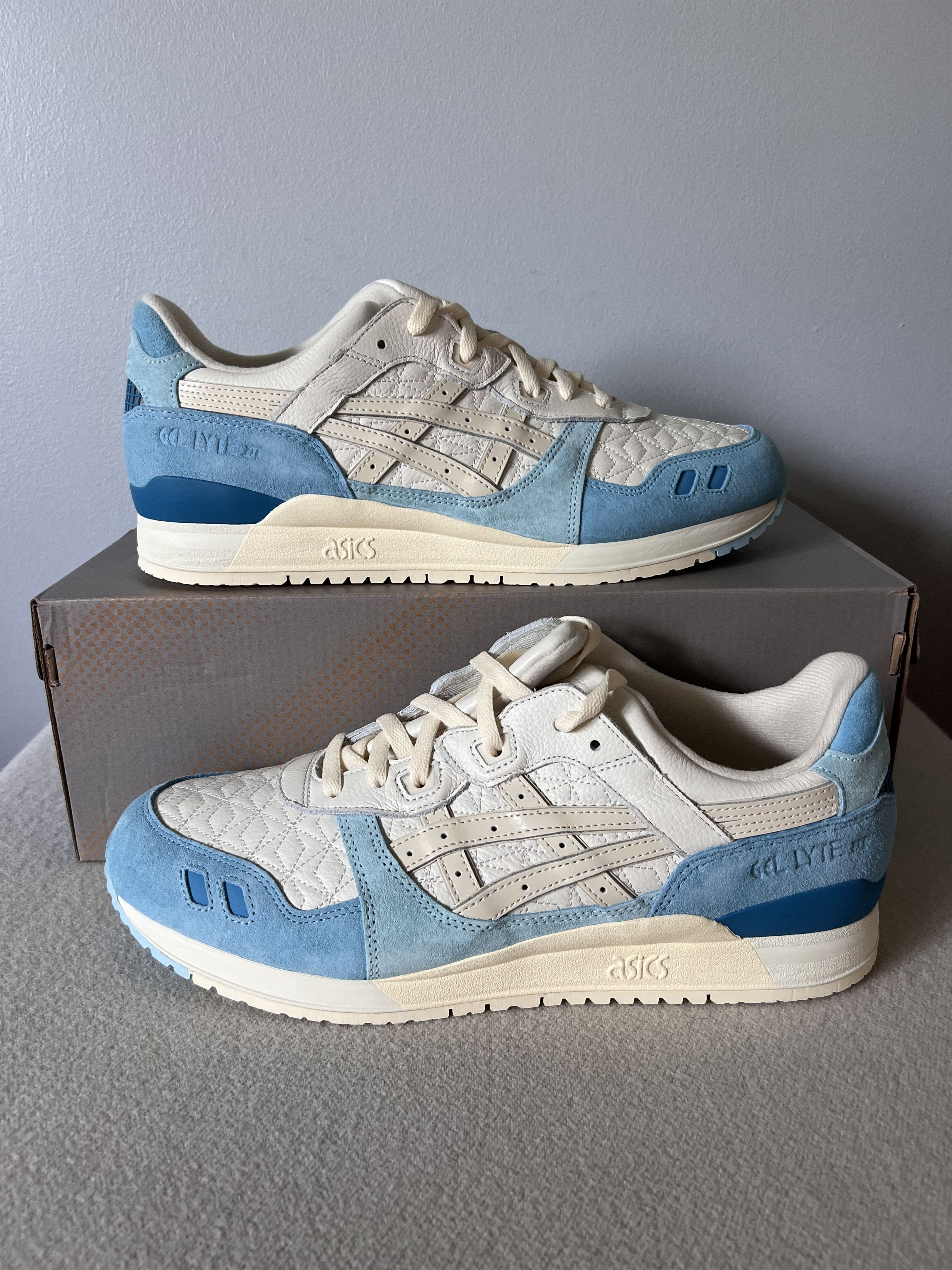 Asics × Kith Kith Asics Gel Lyte III Canada in Blue Size US 12 / EU 45 - 2 Thumbnail