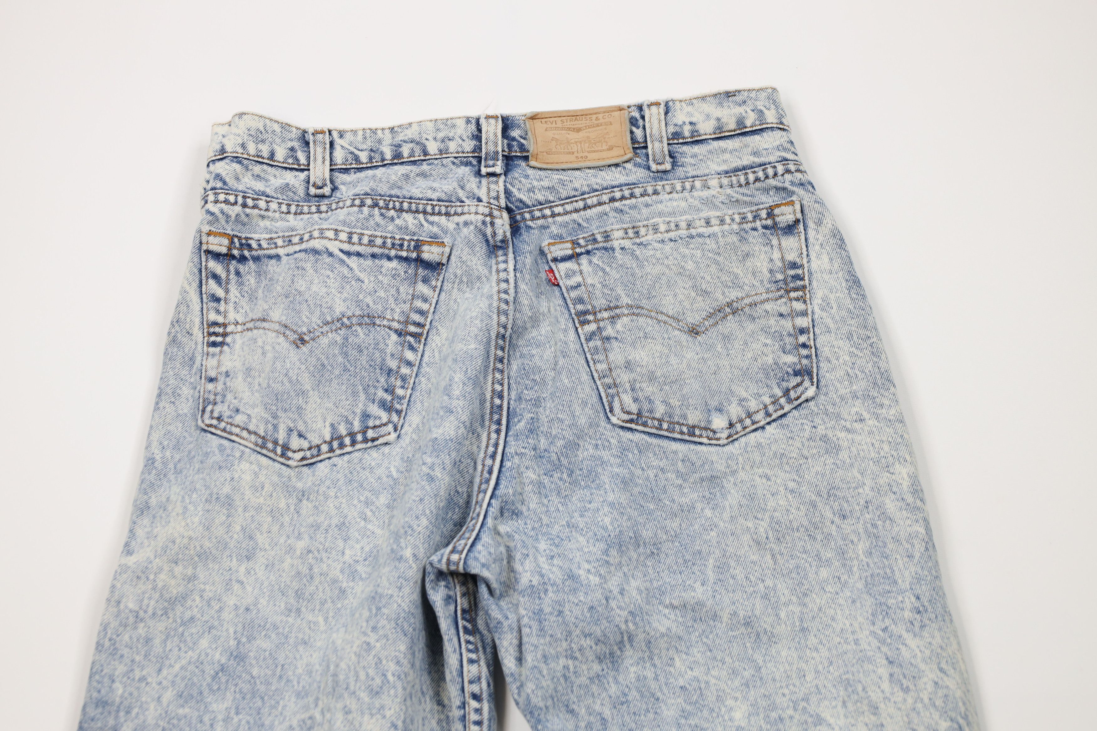 Levi's Vintage 80s 90s Levis 540 Acid Wash Relaxed Fit Jeans USA Size US 32 / EU 48 - 13 Thumbnail