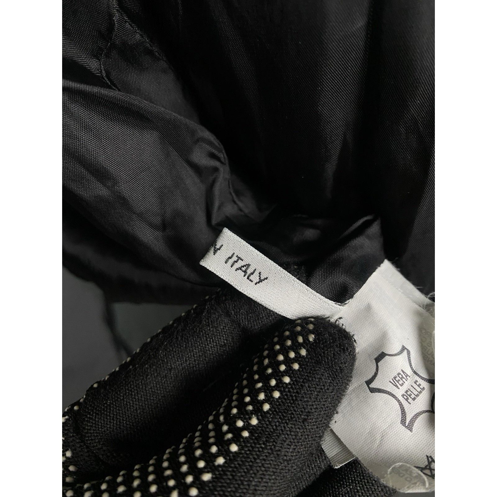 Canali Canali Vintage Men's Black Leather Coat Size 52 Size US L / EU 52-54 / 3 - 13 Thumbnail