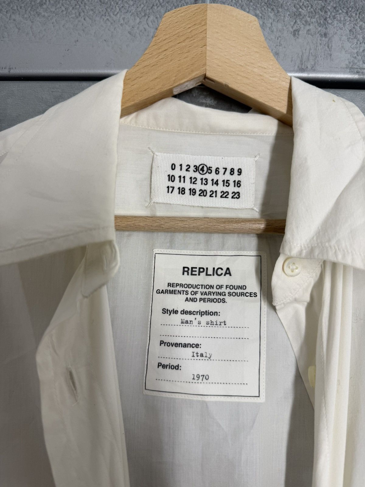 Maison Margiela Vintage Maison Margiela Replica Shirt Size US S / EU 44-46 / 1 - 10 Thumbnail