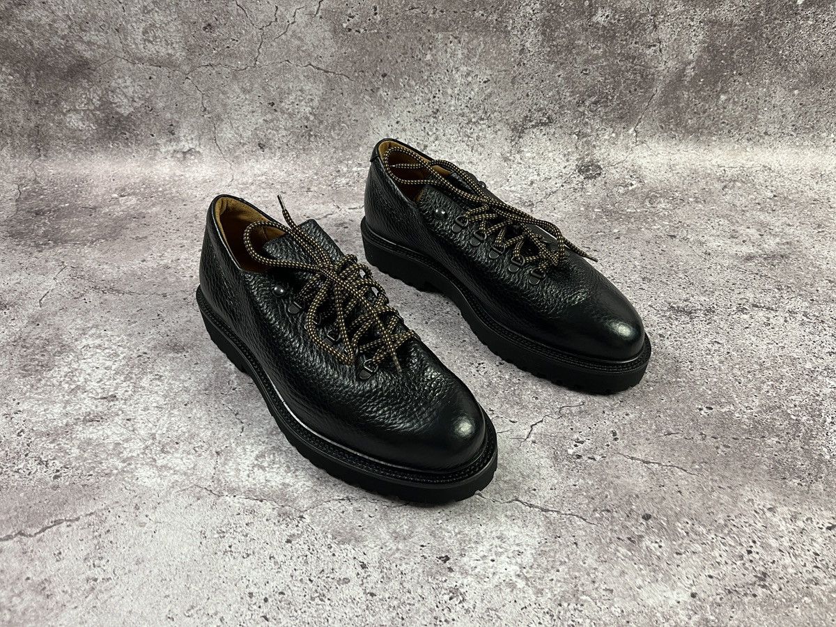 Jacques Soloviere Jacques Solovière Paris Black Leather Derby Shoes Oxfords Size US 15 / EU 48 - 1 Thumbnail