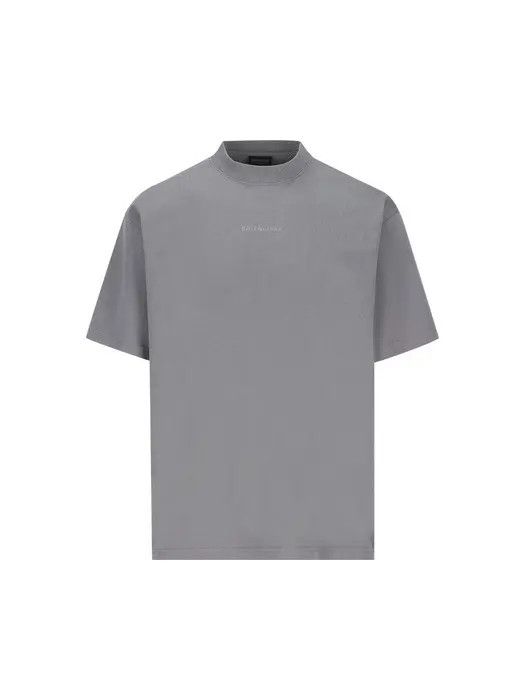 Balenciaga o1bcso1str0226 Back Reflective T-Shirt Medium Fit In Grey Size US XXL / EU 58 / 5 - 1 Thumbnail