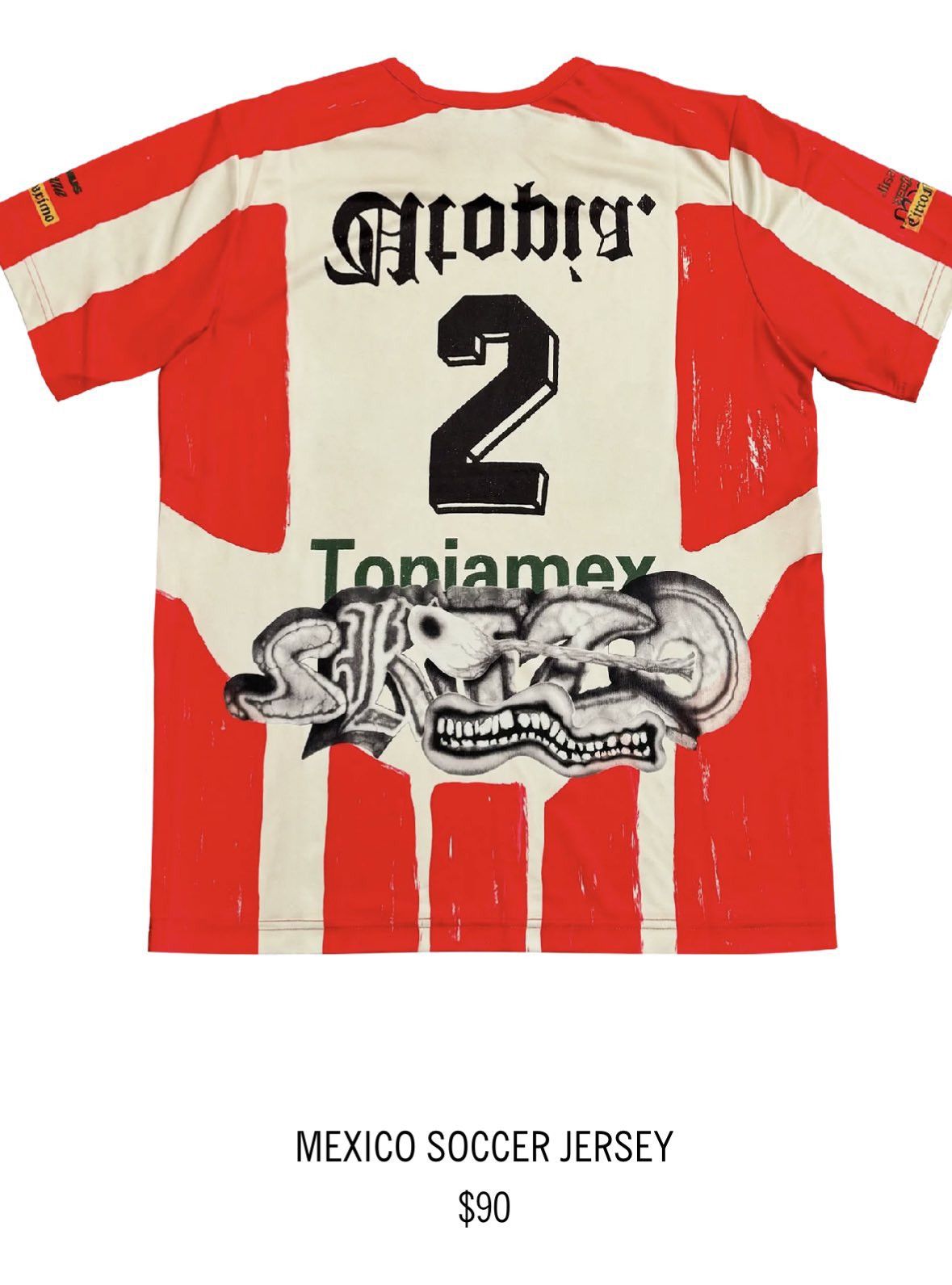 Travis Scott LIMITED Travis Scott Mexico Uropia Football Jersey Size US M / EU 48-50 / 2 - 4 Thumbnail
