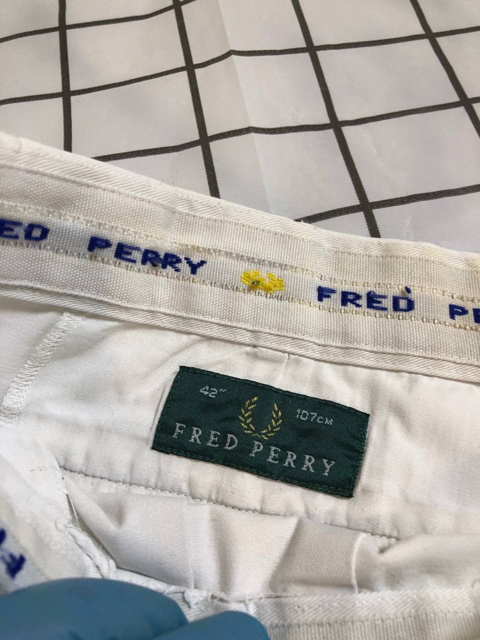 Fred Perry Fred Perry Vintage Shorts Men's Size 42 White ` Size US 42 / EU 58 - 13 Thumbnail