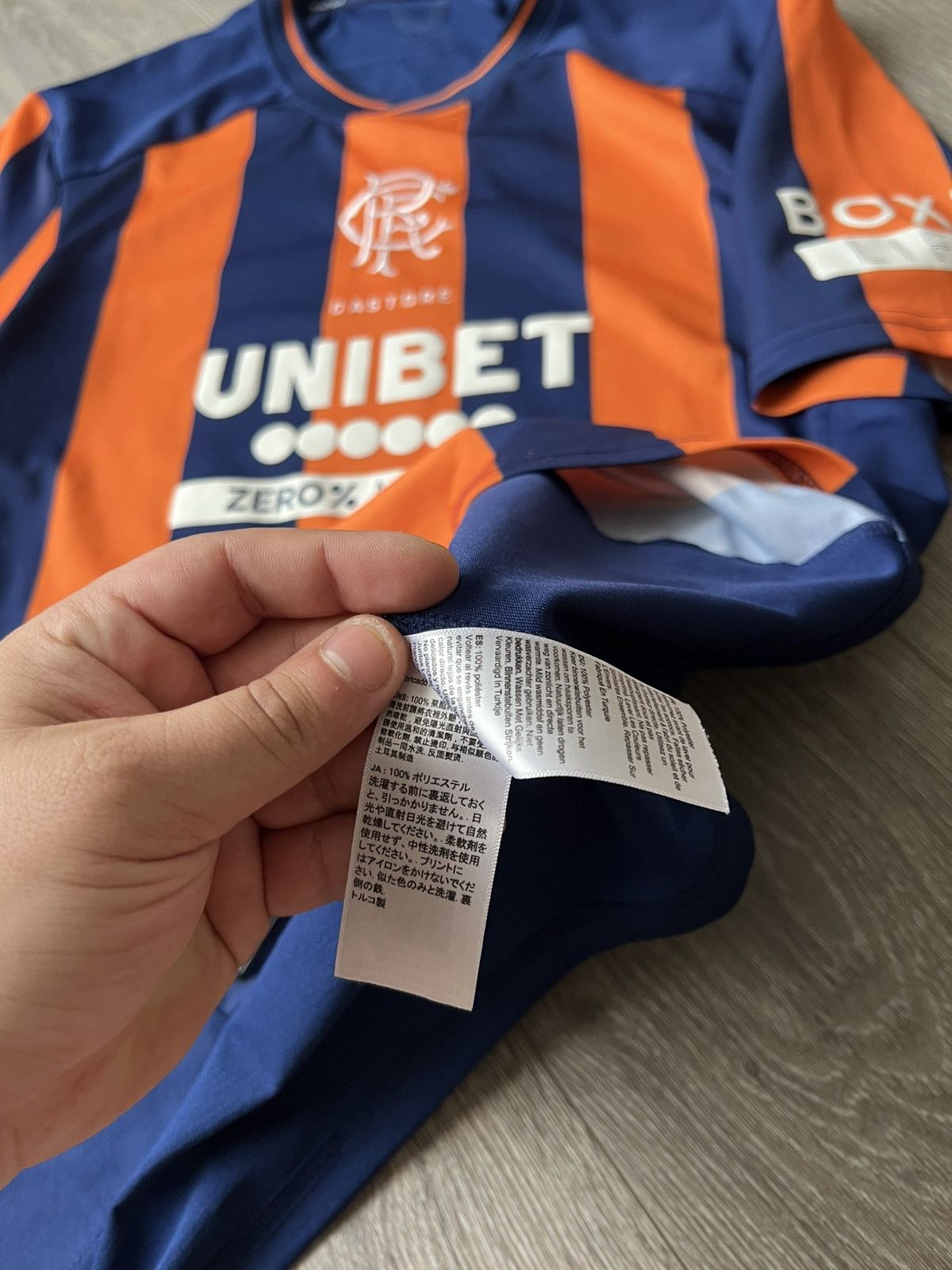 Castore Castore Rangers Jersey Football Blokecore Size US L / EU 52-54 / 3 - 10 Thumbnail