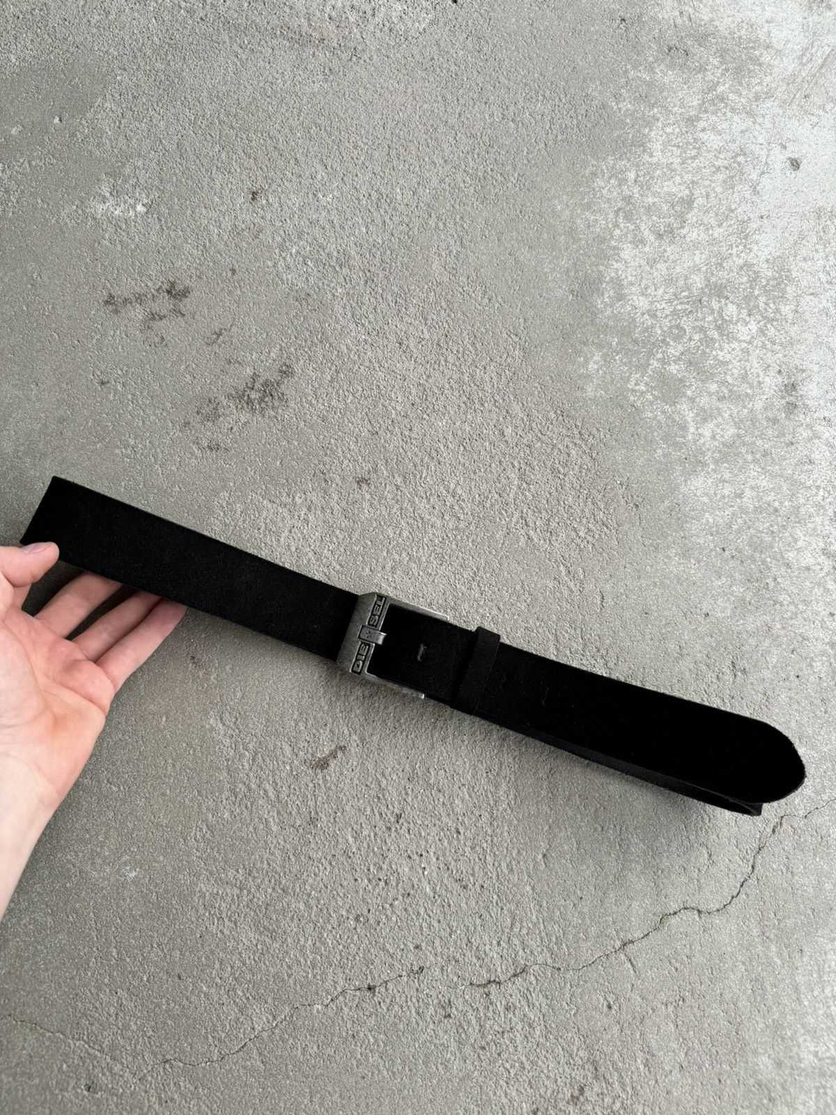 Diesel suede Vintage Y2k Leather Belt