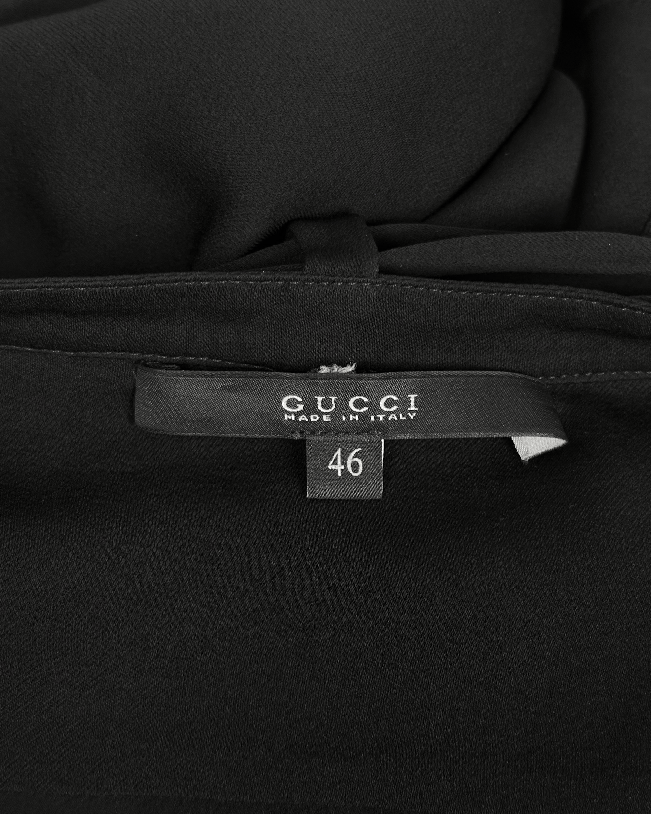 Gucci Gucci Frida Giannini Crystal Brooch Blouse Shirt Size US M / EU 48-50 / 2 - 8 Thumbnail