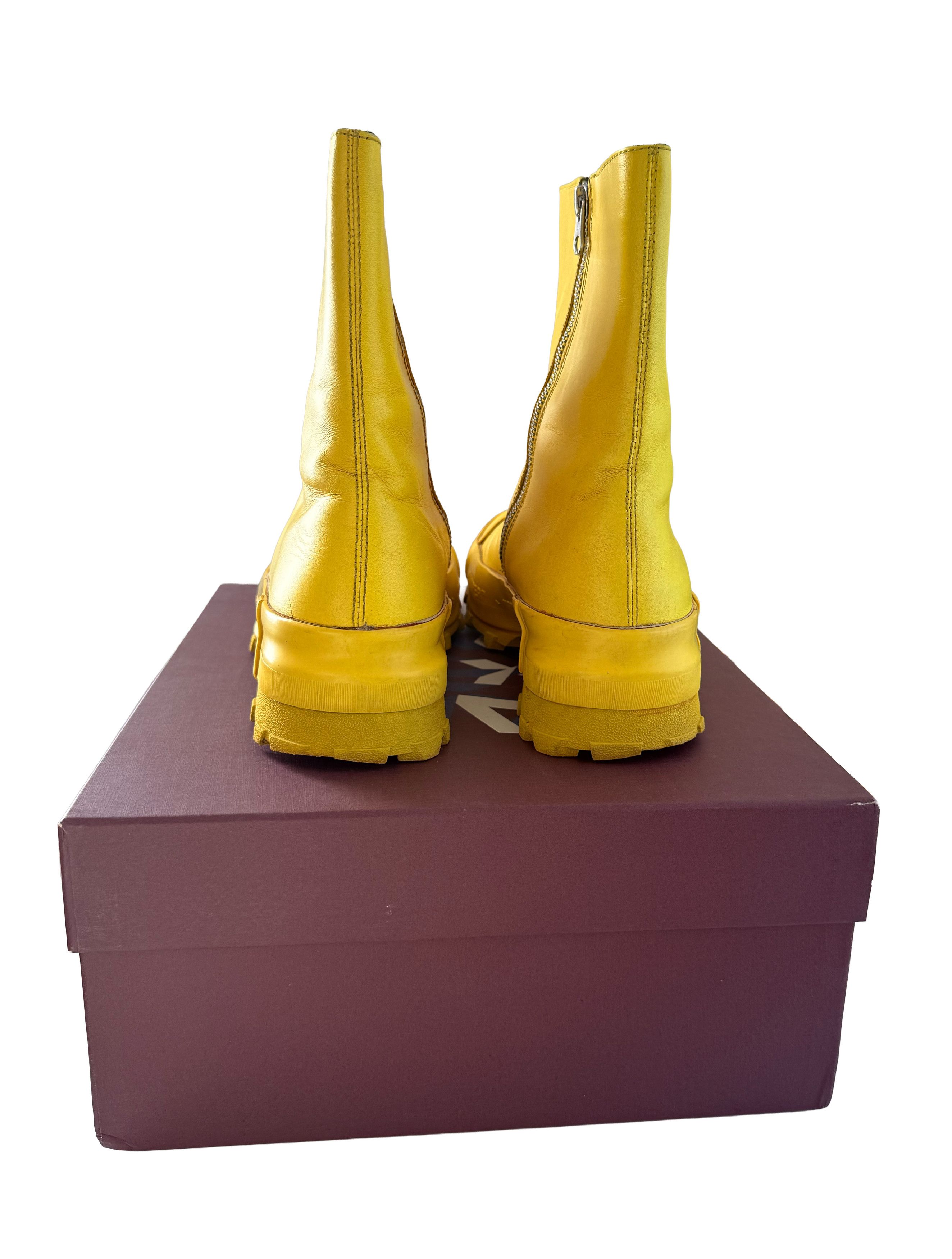 CamperLab Traktori Boots Yellow/Alert Size US 10 / EU 43 - 4 Thumbnail