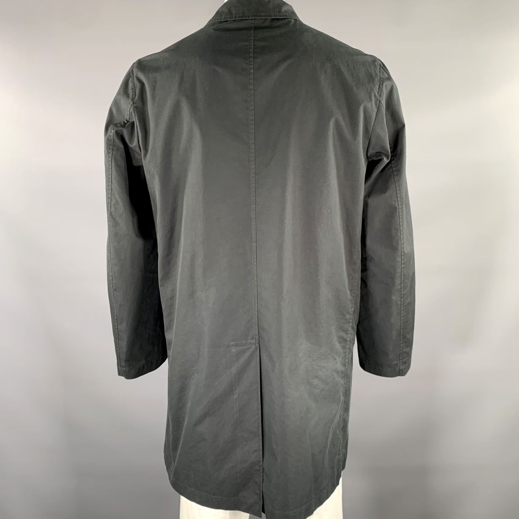 Jil Sander JIL SANDER Size 42 Black Cotton Snap Button Coat Jacket Mens Adult 42 Black Snaps Italy Size US XS / EU 42 / 0 - 4 Thumbnail