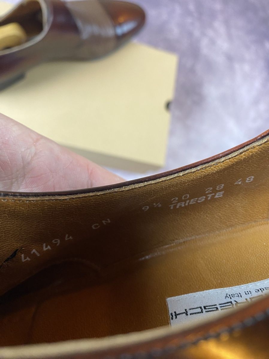 Moreschi Moreschi For Russel Bromley Brown Monk Strap Shoes Uk 9.5 Size US 10.5 / EU 43-44 - 7 Thumbnail