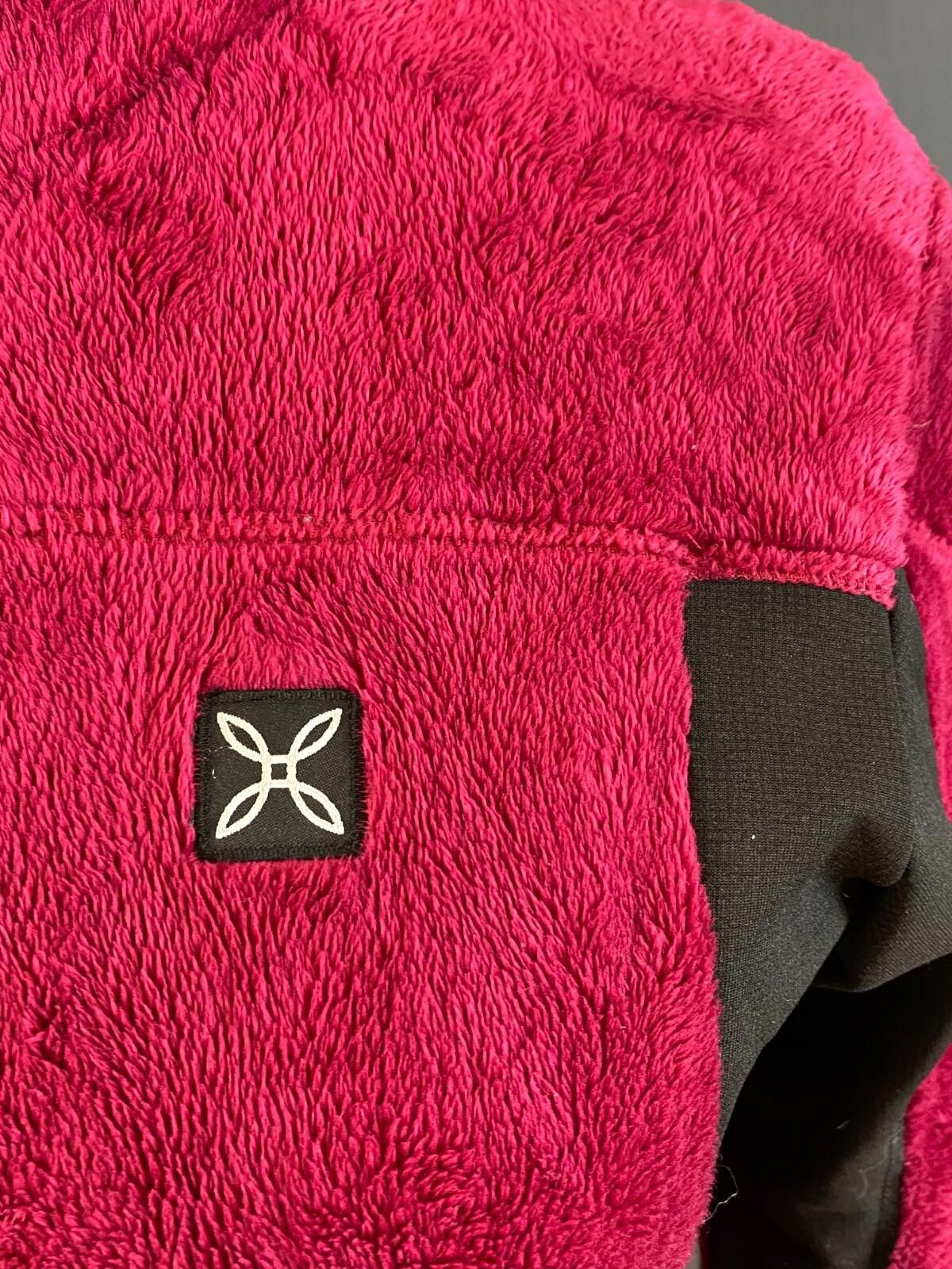 Designer Montura The Ergonomic Equipage Burgundy Fleece Jacket Size M Size M / US 6-8 / IT 42-44 - 5 Thumbnail