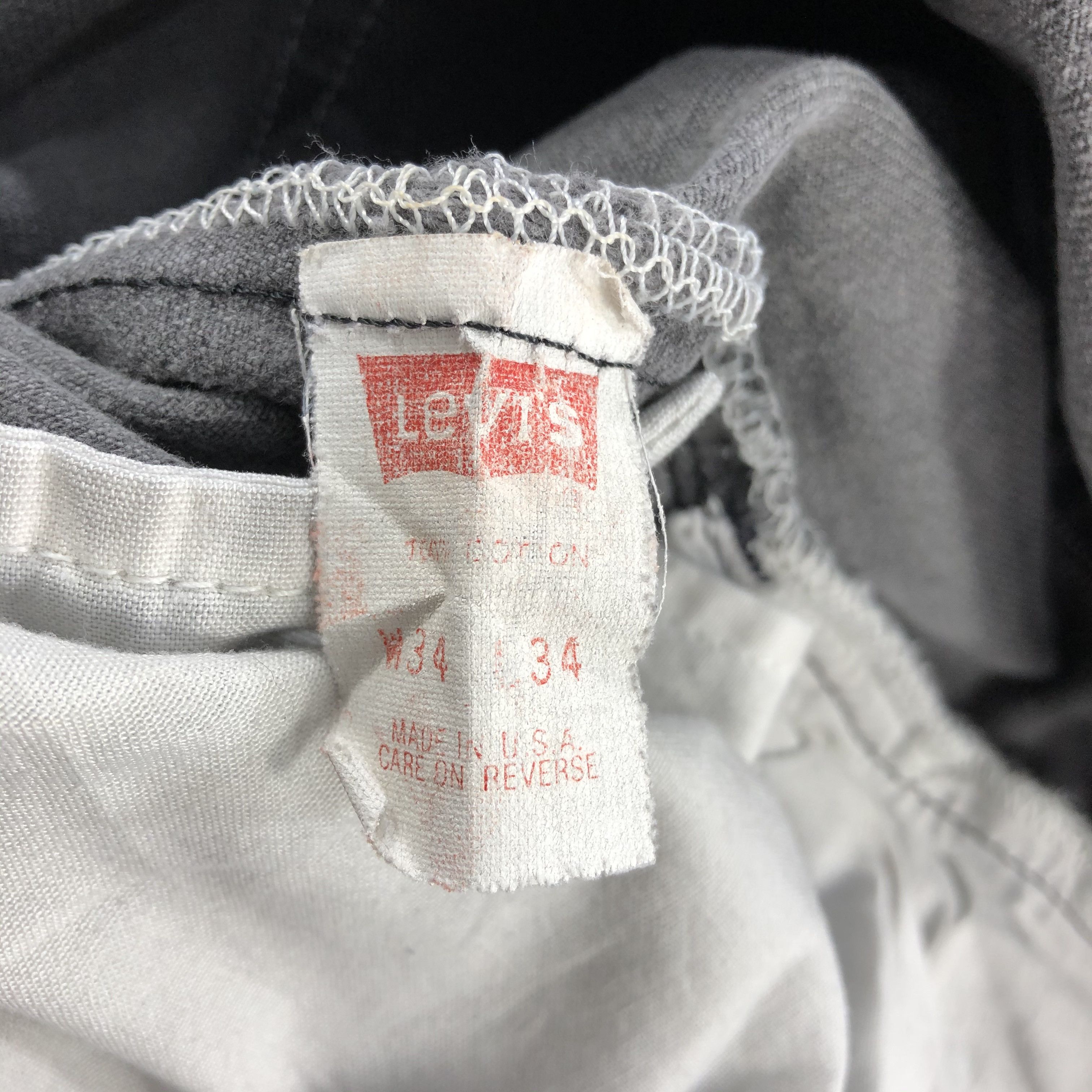Levi's Vintage 90s Sunfaded Levis 501 Jeans-JM2290 Size US 33 - 14 Thumbnail