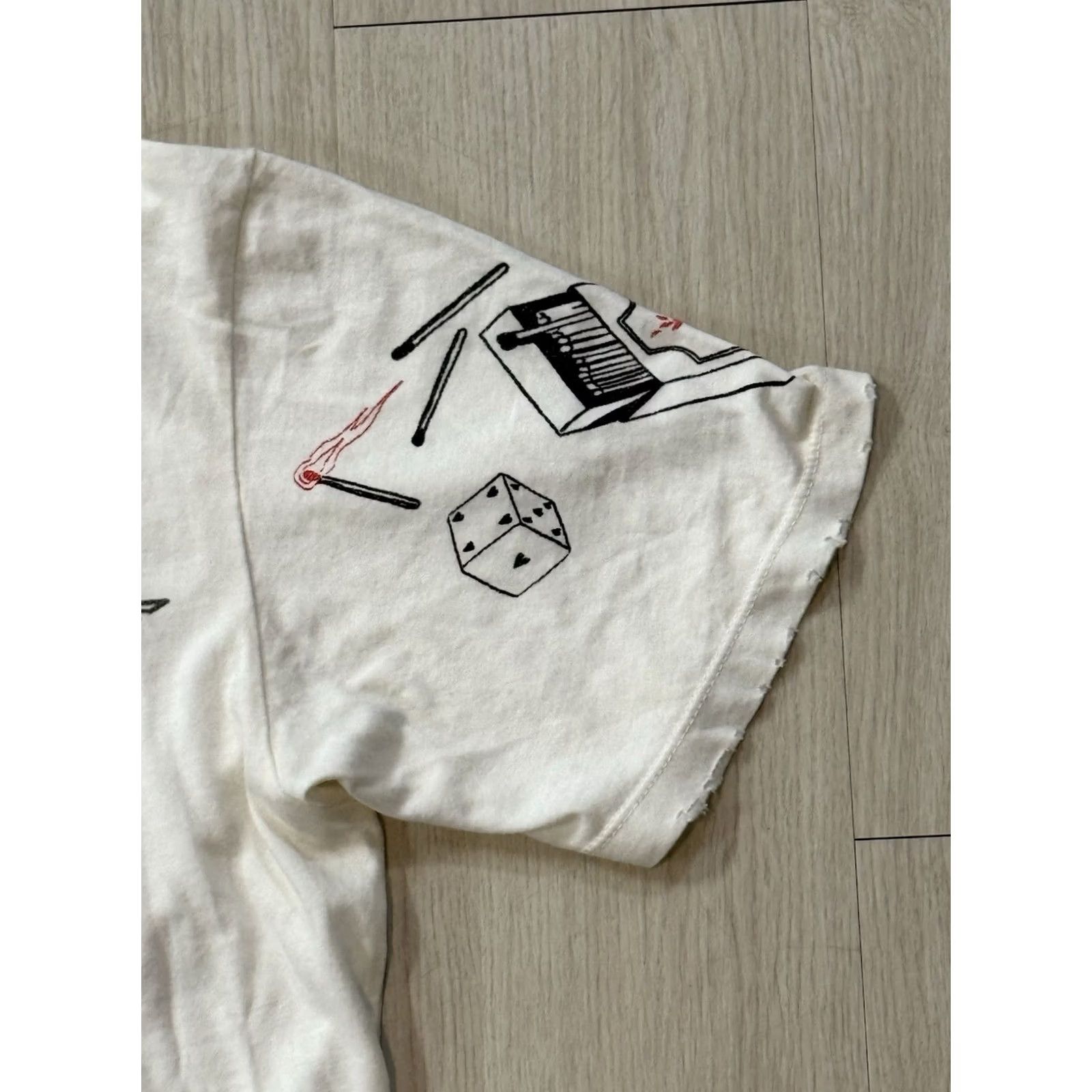 Brandon Maxwell Brandon Maxwell Shirt ACL Festival Pre-Distressed White Short Sleeve L Mens Womens Austin City Limits Rock Art 90s Band Hip Hop Hippie Logo Graphic Size US L / EU 52-54 / 3 - 6 Thumbnail