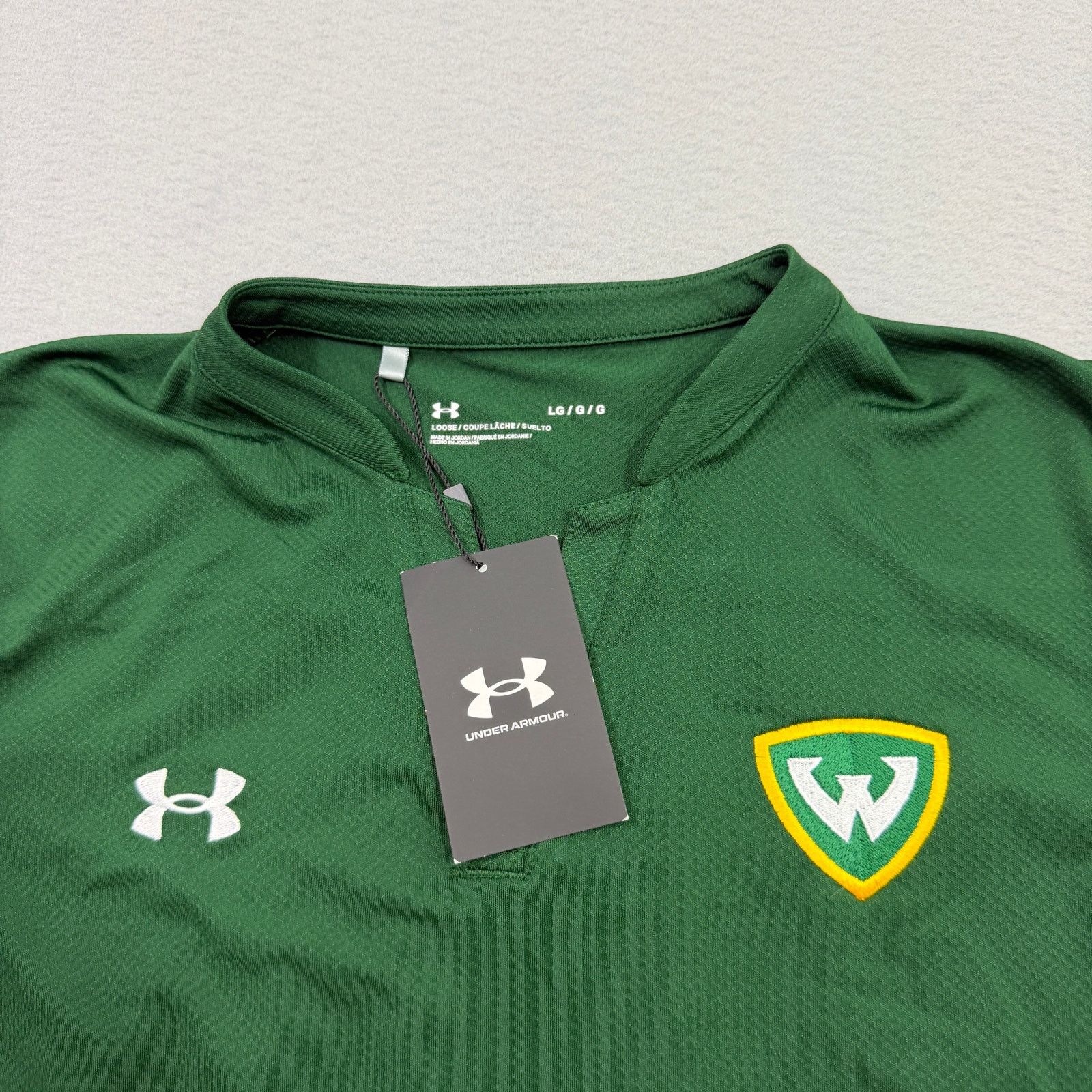 Under Armour Under Armour Wayne State Warriors Team Polo Shirt Large NEW Size L / US 10 / IT 46 - 3 Thumbnail