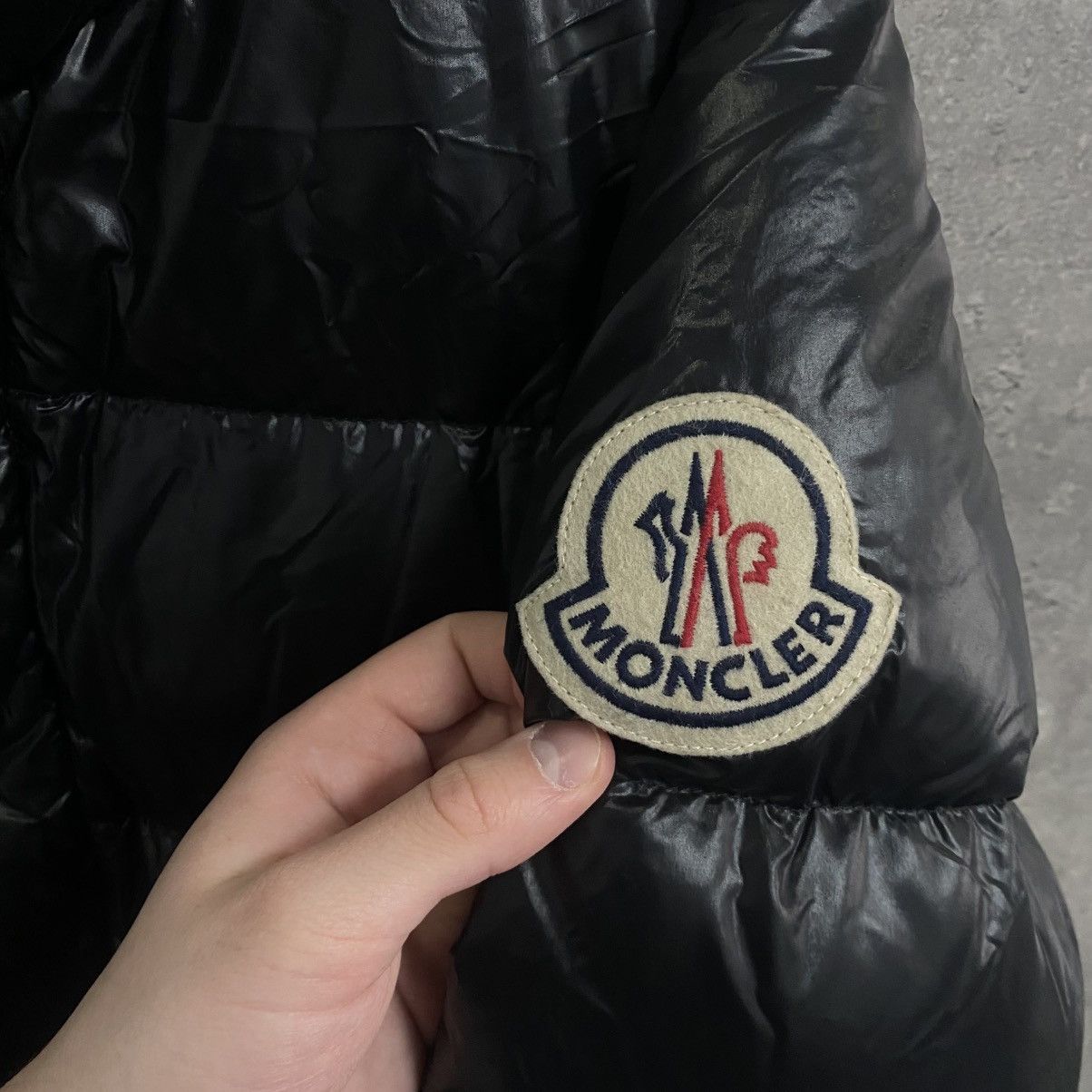 Moncler Moncler Puffer Jacket Big Logo Size US L / EU 52-54 / 3 - 6 Thumbnail