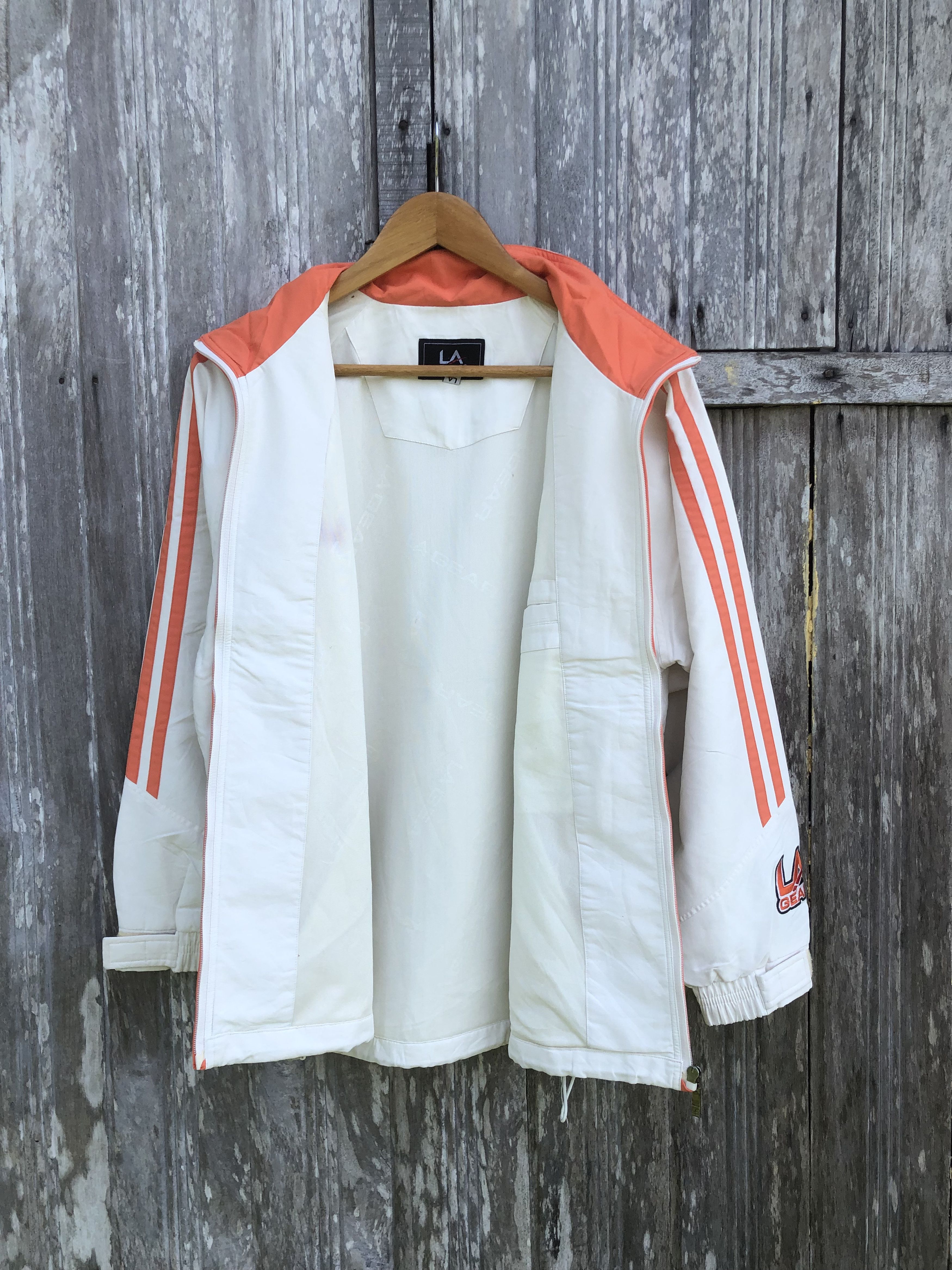 Vintage Vintage Archived LA Gear Zipper Windbreaker Jacket Size US L / EU 52-54 / 3 - 2 Thumbnail