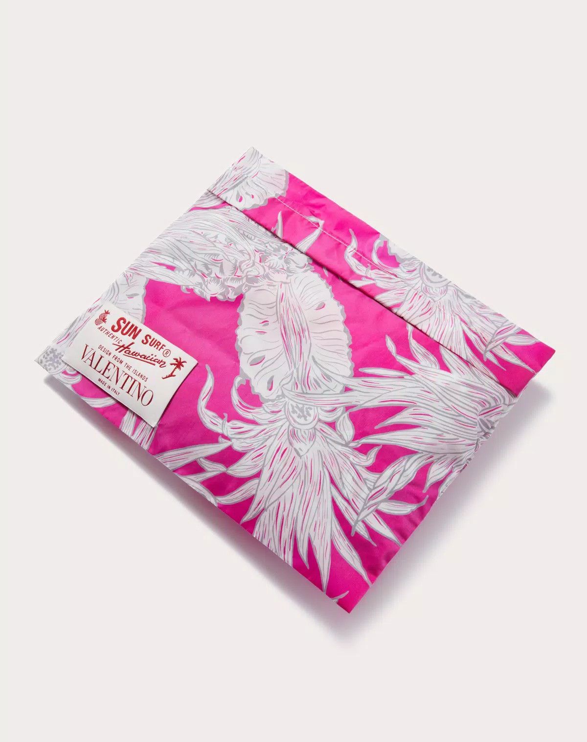Valentino oc11z0625 Pineapple Print Nylon Swimsuit in Pink Size US 34 / EU 50 - 4 Thumbnail