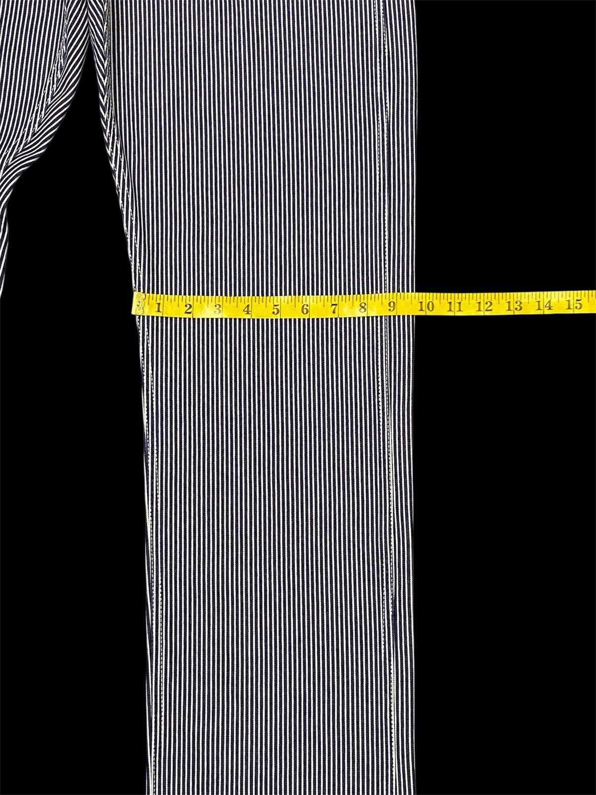 Bape A Bathing Ape Pirate Hickory Stripes Denim Pants Size US 36 / EU 52 - 18 Thumbnail