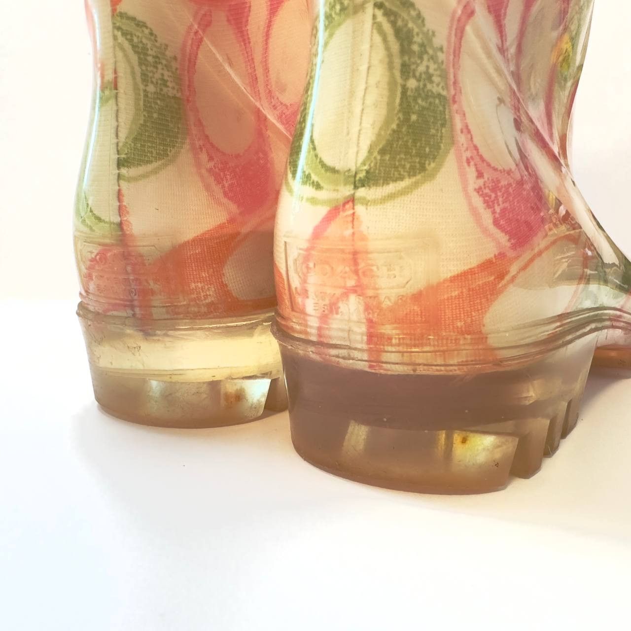 Coach Coach Poppy Pixy Dream Signature Print Rain Boots –Size US 9 Size US 9 / IT 39 - 6 Thumbnail