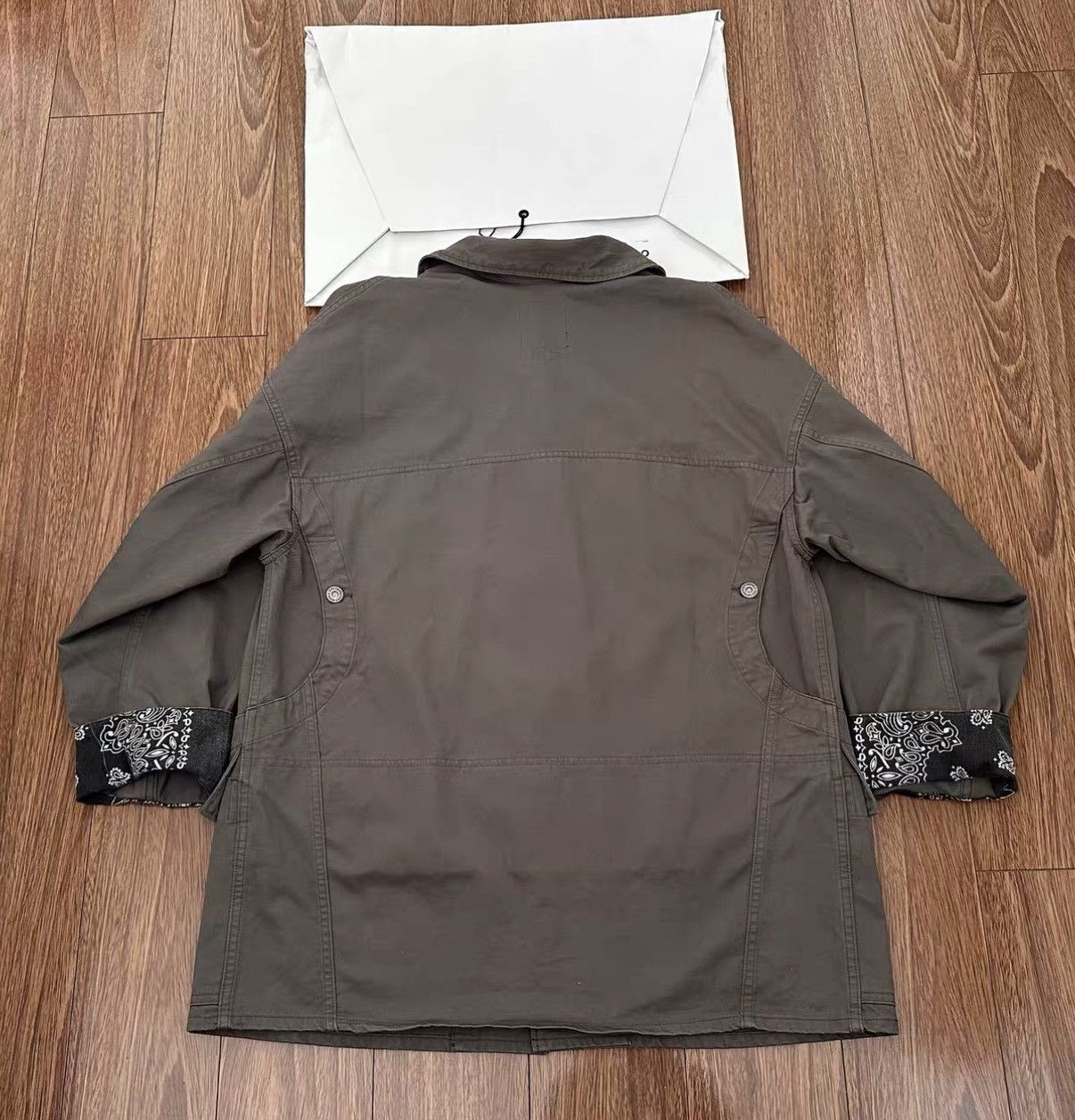 Visvim VISVIM 20AW TRAVAIL CONOID COVERALL bandana vintage fabric Size US M / EU 48-50 / 2 - 2 Thumbnail