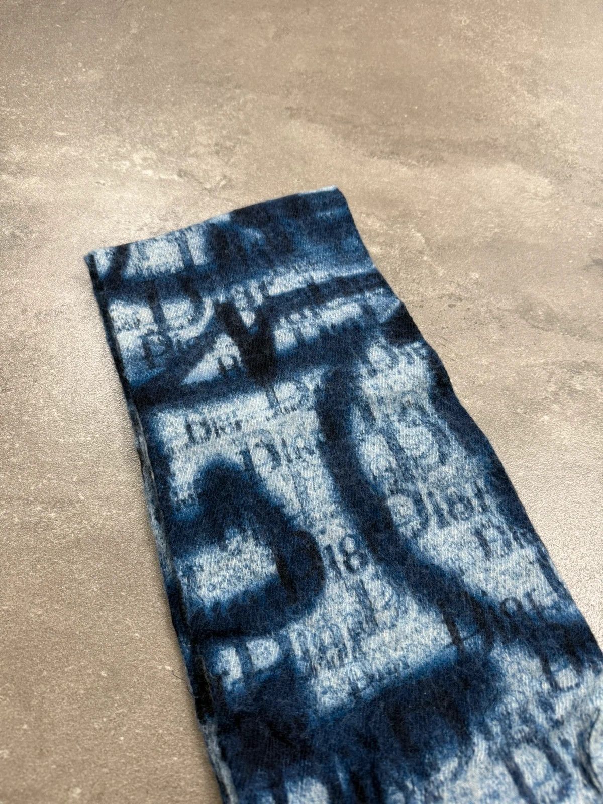Dior Christian Dior scarf vintage laine wool luxury monogram Size ONE SIZE - 5 Thumbnail