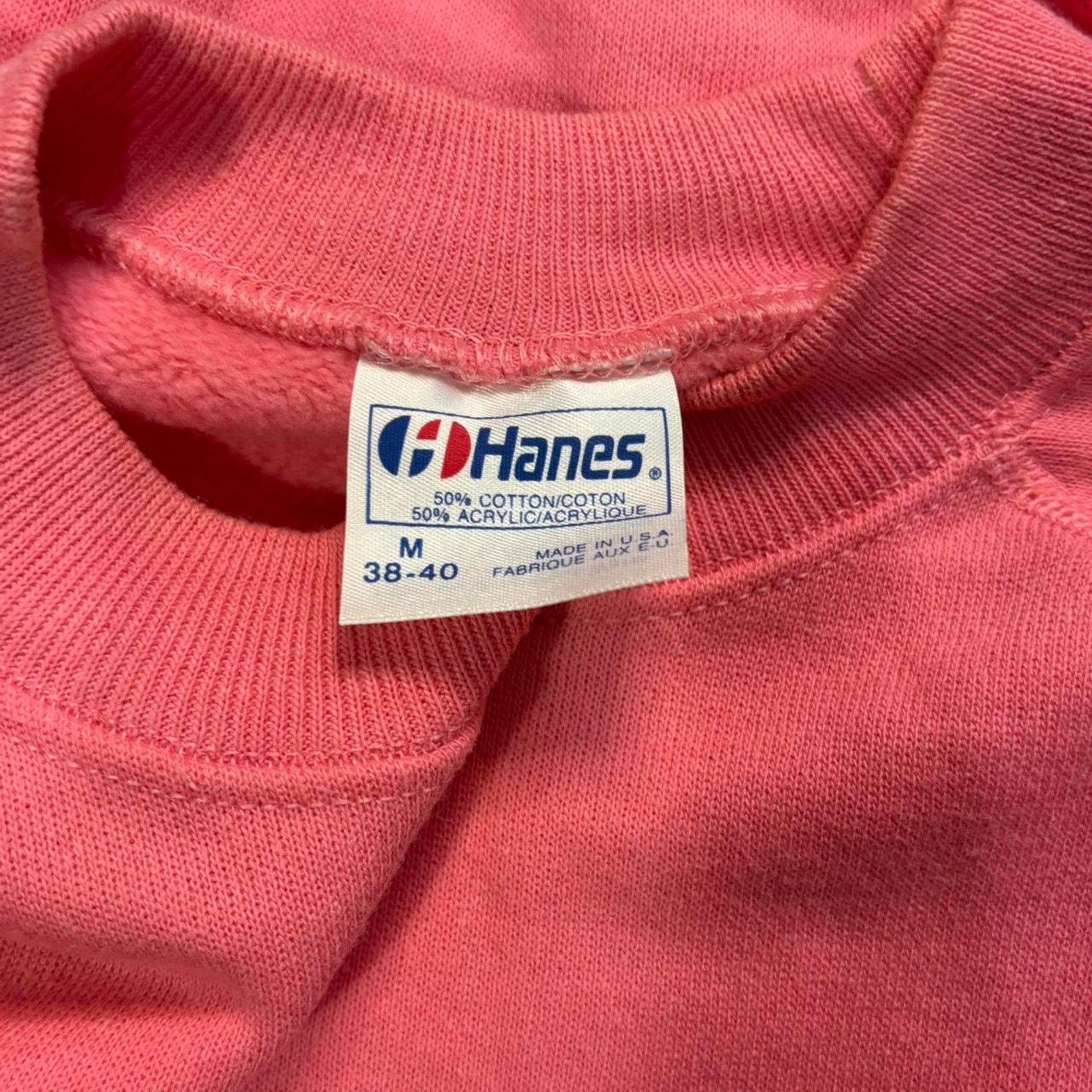 Japanese Brand × Vintage Vintage 90s Pink Okinawa Japan Diving Sweatshirt! Seasir Size US M / EU 48-50 / 2 - 4 Thumbnail