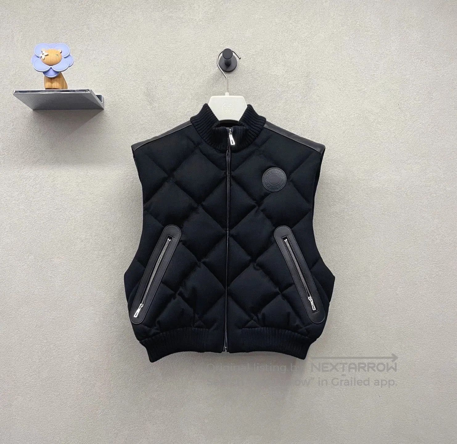 Hermes Hermes Black Sleeveless Down Vest. Size US XS / EU 42 / 0 - 2 Thumbnail