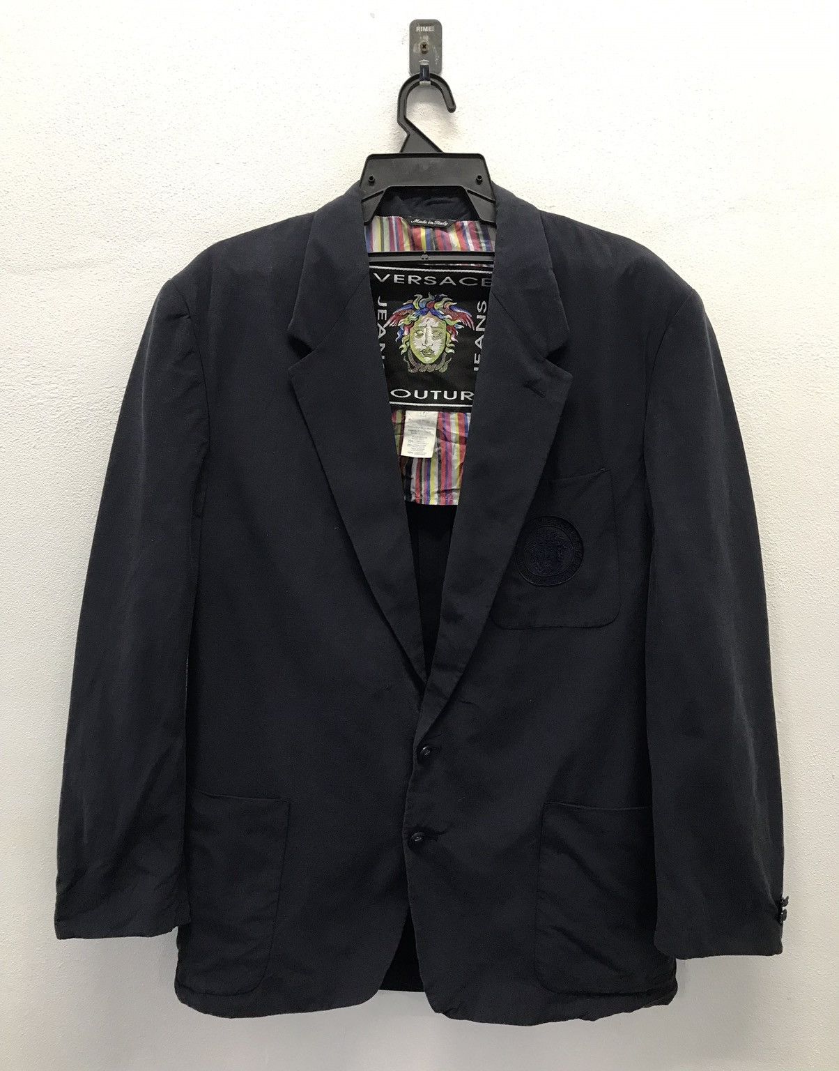 Versace × Versace Jeans Couture × Vintage Vintage Versace Couture Jeans Made In Italy Blazer Size US L / EU 52-54 / 3 - 1 Thumbnail
