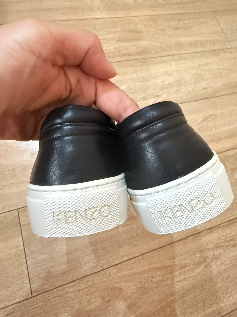 Kenzo Kenzo Tiger head pure leather embroidered printed flat sol Size US 5.5 / IT 35.5 - 2 Thumbnail