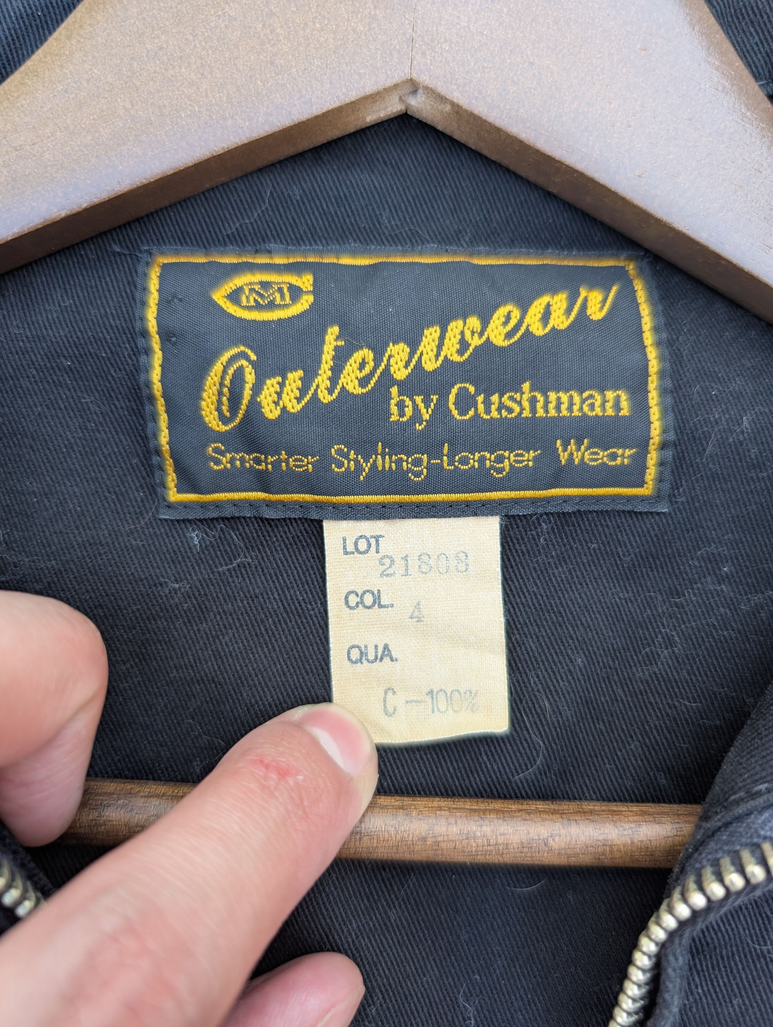 Cushman Black Embroidered Cushman Sports Jacket Size US S / EU 44-46 / 1 - 3 Thumbnail