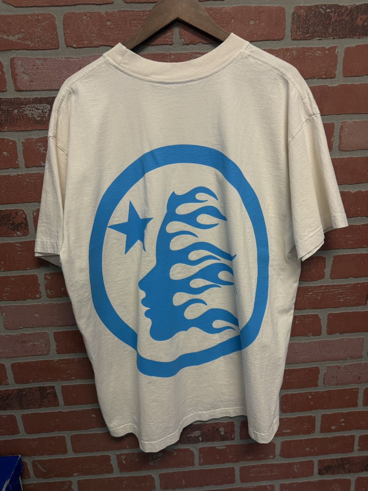 HELLSTAR Hellstar “Blue Logo” Tee Shirt Size L (NEW) Authentic Size US L / EU 52-54 / 3 - 3 Thumbnail
