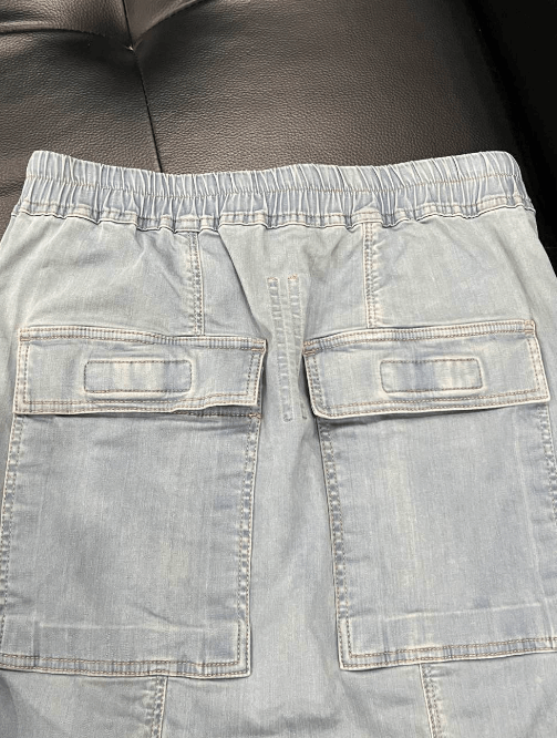 Rick Owens rick owens Solid Color High-Waisted Cropped Casual Shorts Size US 26 / EU 42 - 8 Thumbnail