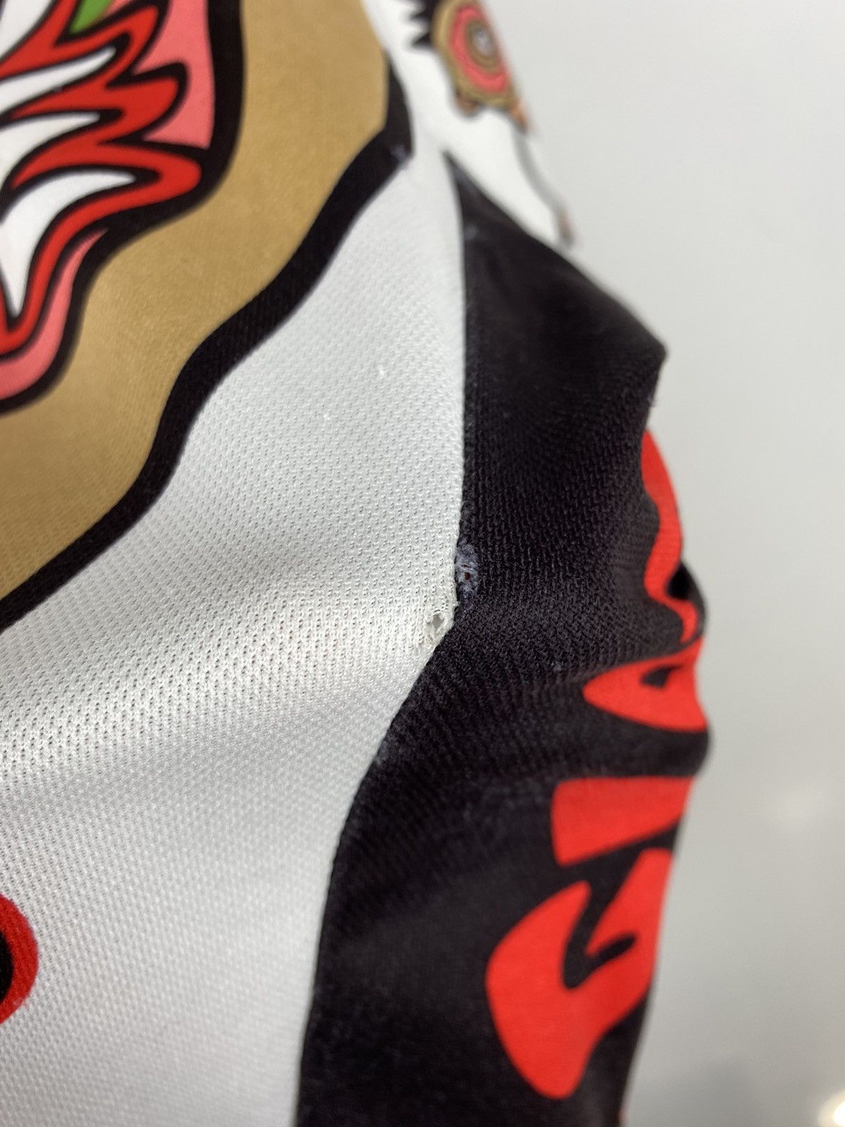 Bicycle Pearl Izumi Crazy Glaze Donuts 2003 Cycling Jersey SMS Y2K Size US L / EU 52-54 / 3 - 18 Thumbnail
