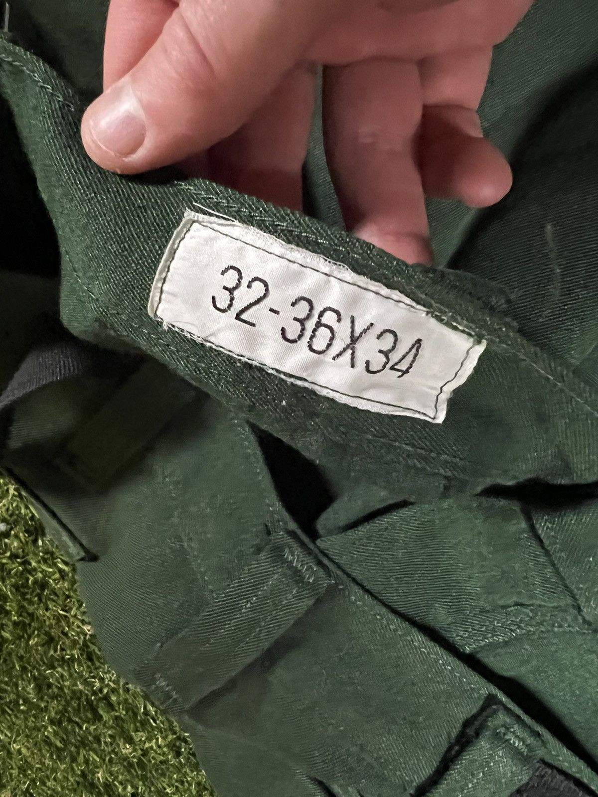 Vintage Vintage 80’s Faded Pine Green Tactical Military Field Pants Size US 32 / EU 48 - 4 Thumbnail
