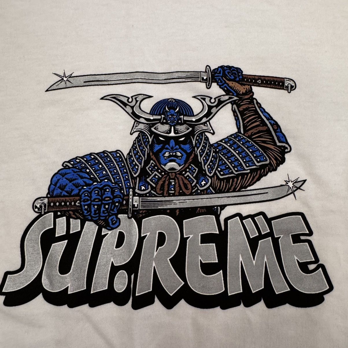 Supreme Supreme Samurai Tee Size US XL / EU 56 / 4 - 3 Thumbnail