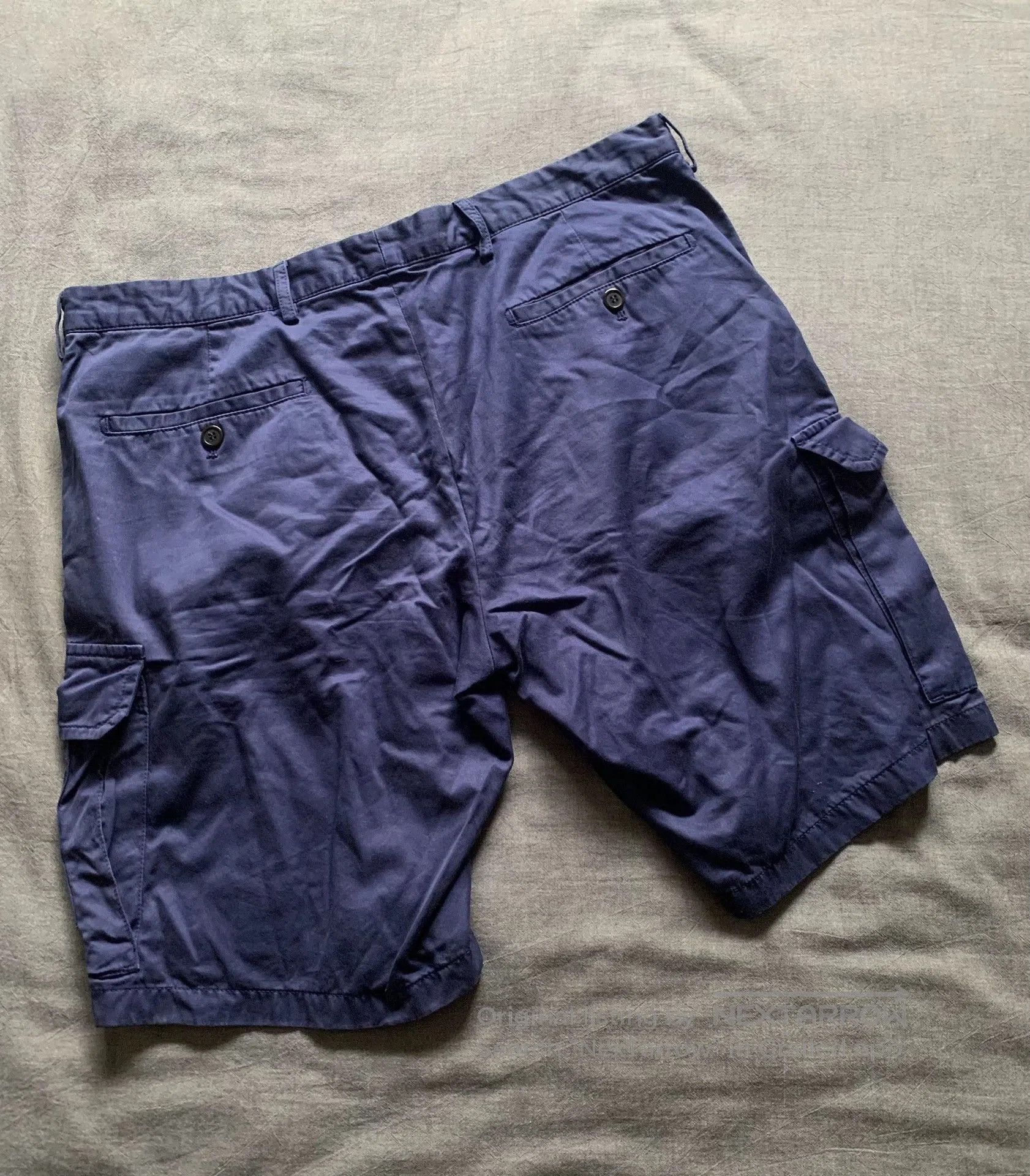 Prada Prada Dark Blue Cargo Shorts. Size US 32 / EU 48 - 2 Thumbnail