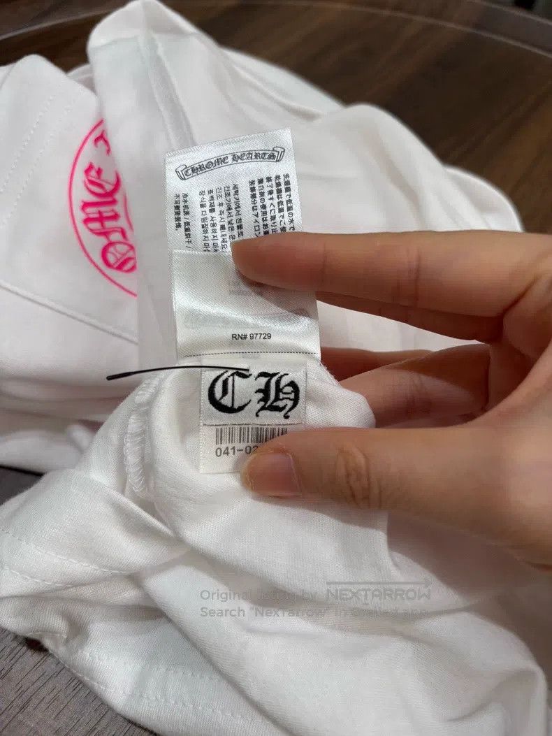 Chrome Hearts CHROME HEARTS Size M White horseshoe short sleeve Size US M / EU 48-50 / 2 - 3 Thumbnail