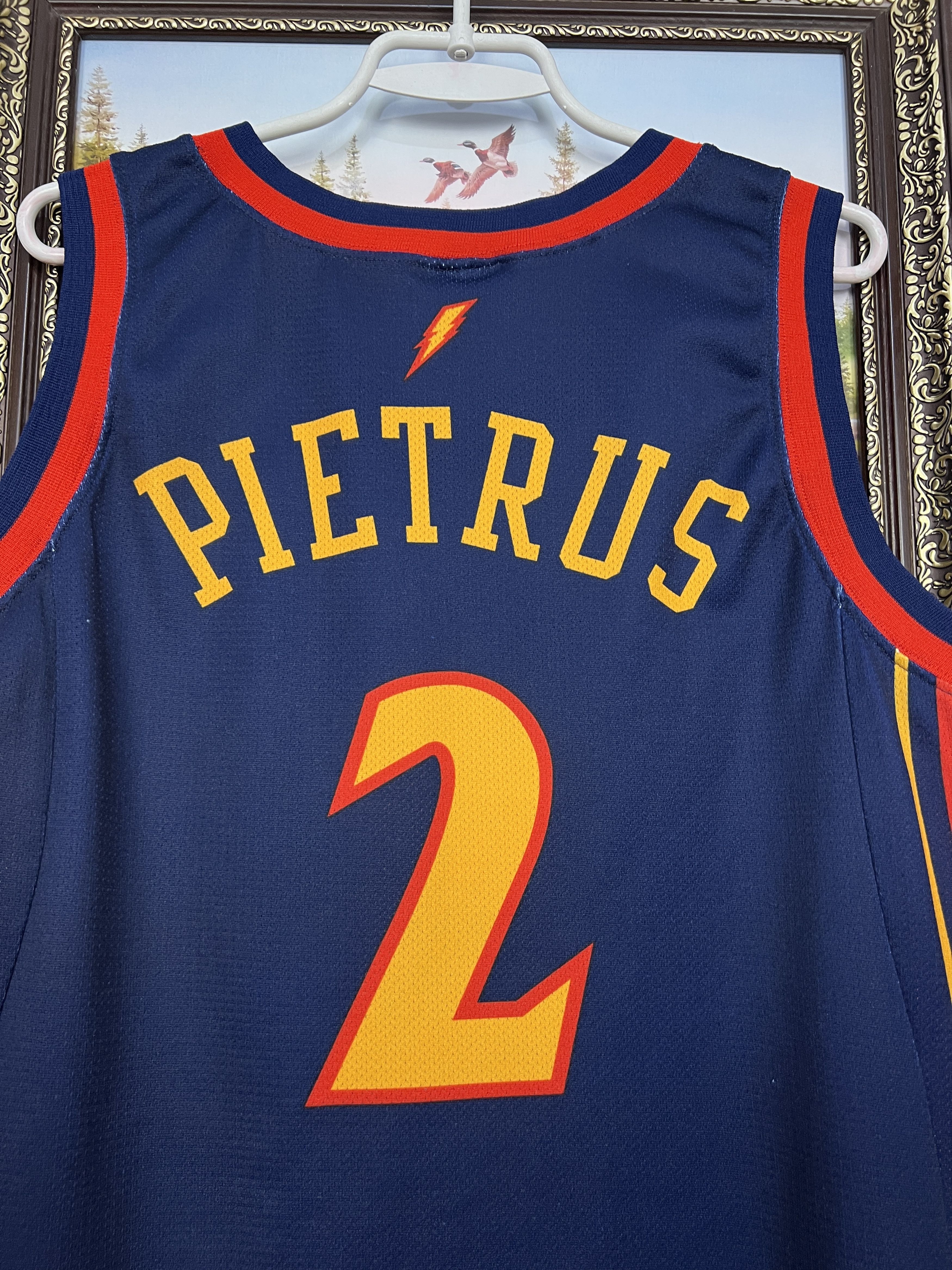 Champion Vintage Champion Golden State Warriors Jersey NBA #2 Pietrus Size US M / EU 48-50 / 2 - 13 Thumbnail