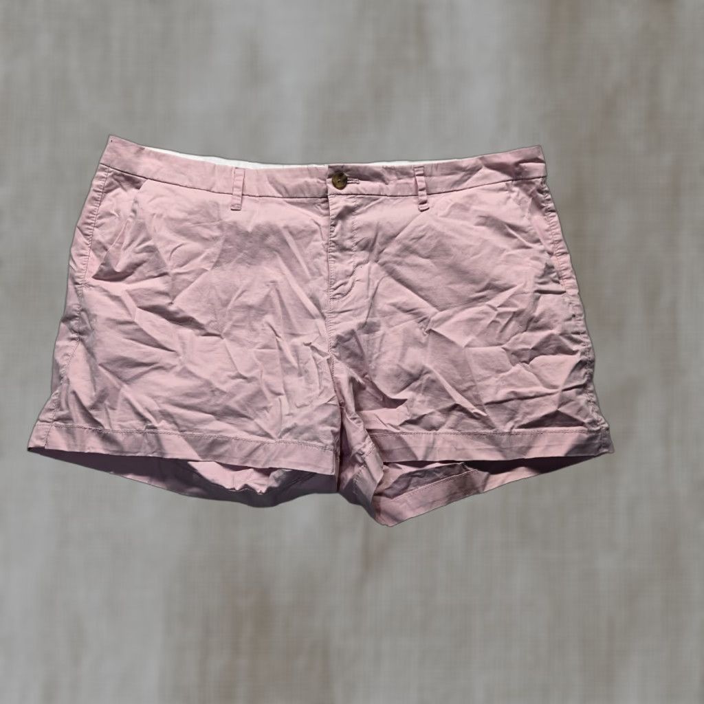 Old Navy Old Navy Shorts Women 14 Pink Solid Shorty Adult Size 14 Womens Shorts Pink 14 Old Navy Shorty Shorts Size 36" / US 14 / IT 50 - 1 Thumbnail