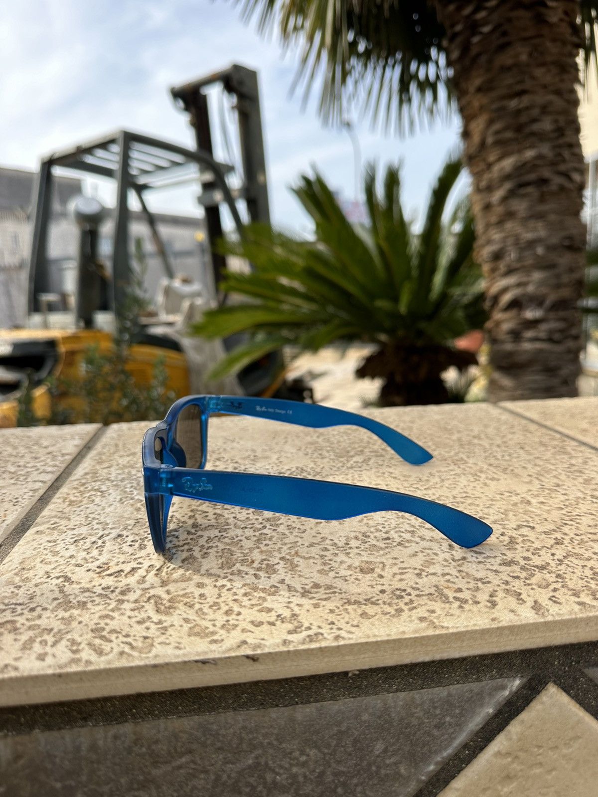 RayBan RayBan Sunglasses Blue OL10 Size ONE SIZE - 3 Thumbnail