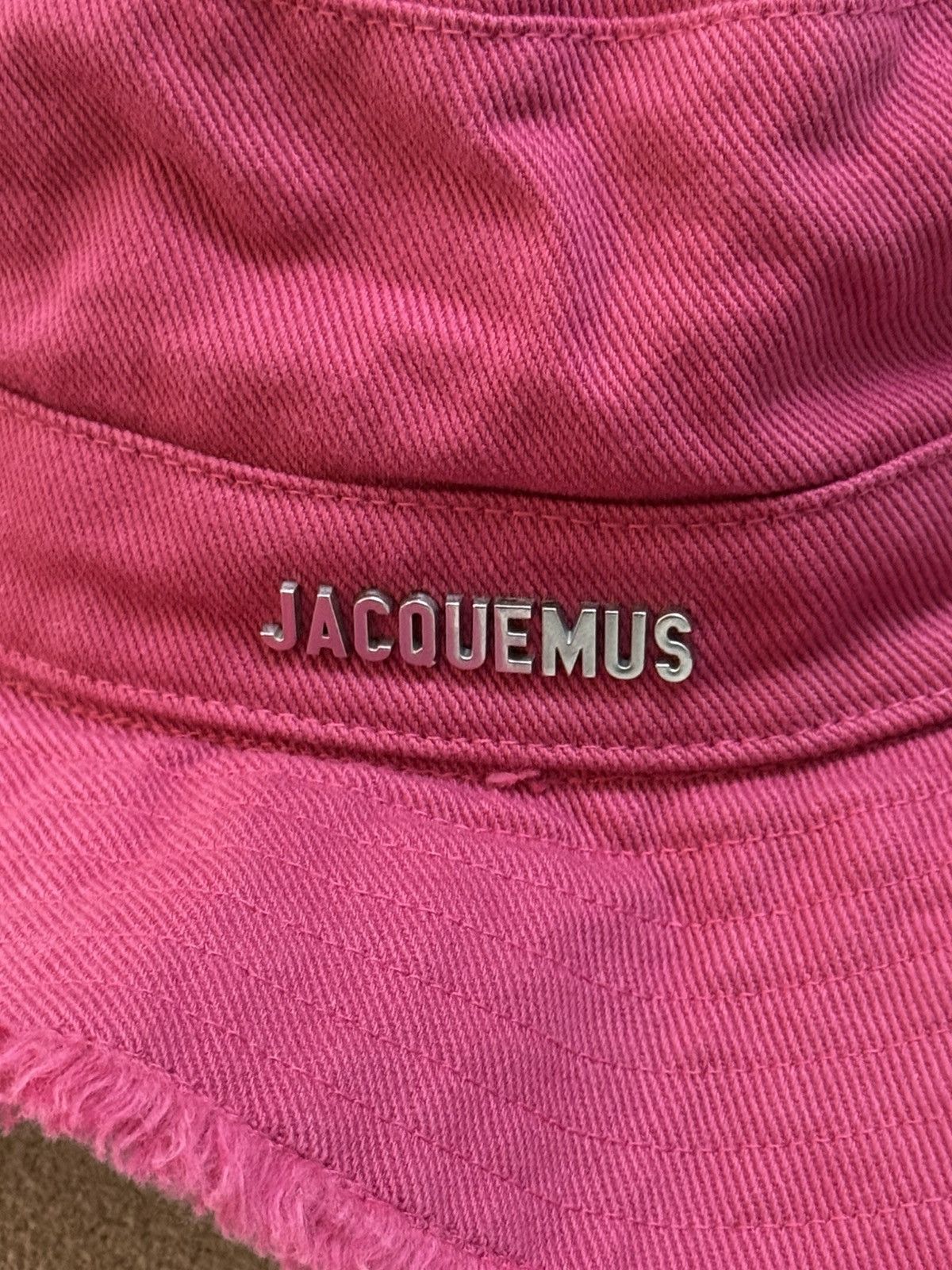 Jacquemus Jacquemus Pink Bucket Hat Size ONE SIZE - 2 Thumbnail