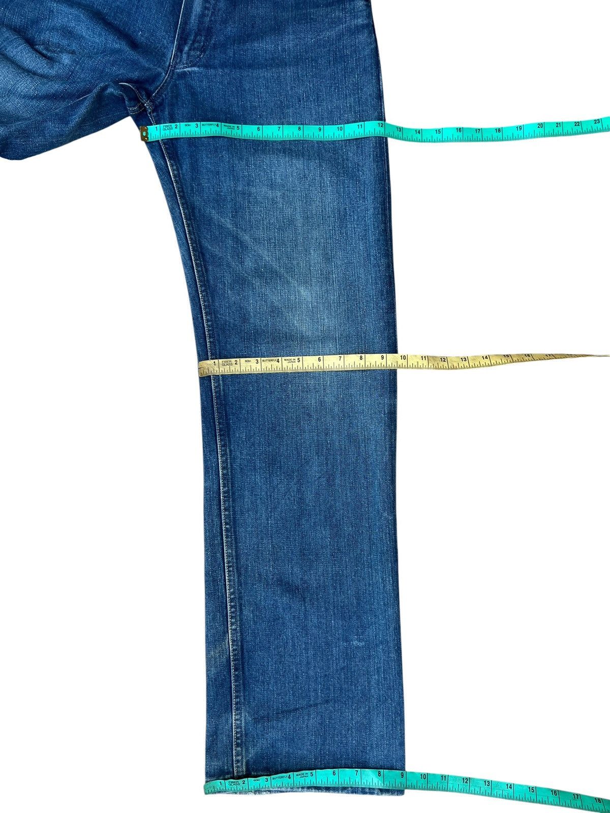 Wrangler Vintage 90s Wrangler Blue Bell Faded Denim Selvedge Jeans Size US 30 / EU 46 - 3 Thumbnail