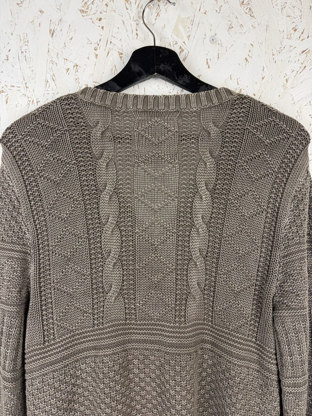 Allsaints Allsaints Spitalfields Cable Knit Valkyrie Cardigan Sweater Size US S / EU 44-46 / 1 - 5 Thumbnail