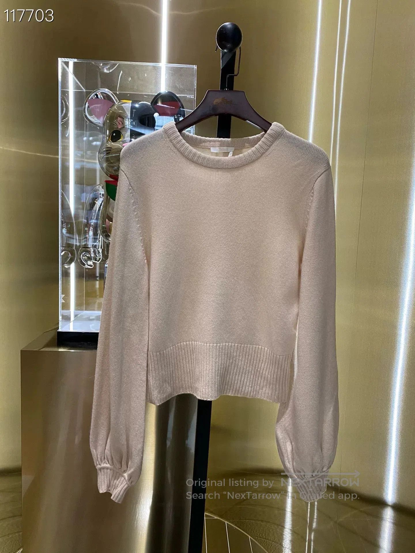 Chloe Chloe Cashmere Lantern Sleeve Sweater. Size M / US 6-8 / IT 42-44 - 1 Thumbnail