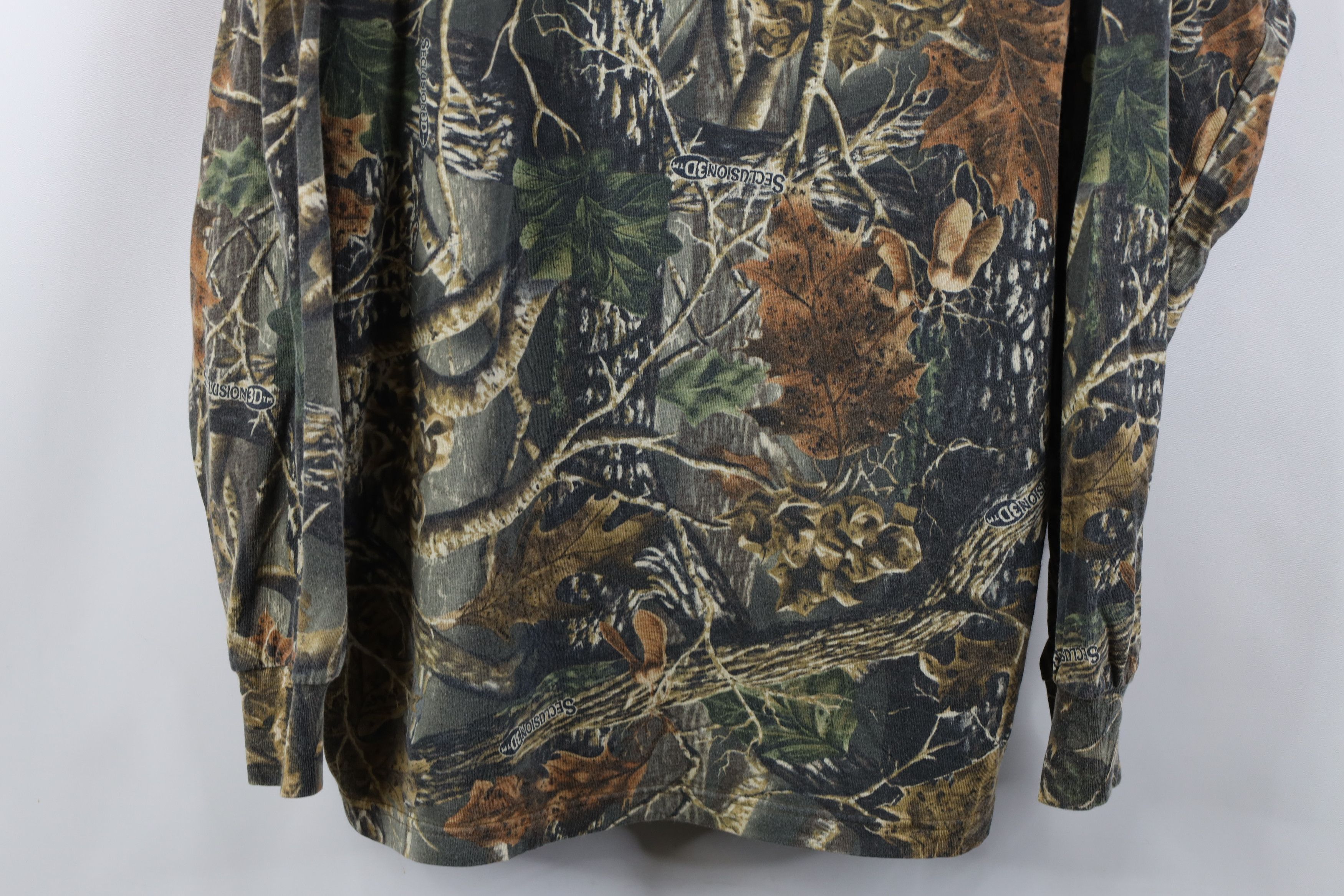Cabelas Vintage 90s Y2K Cabelas Long Sleeve Henley T-Shirt Cotton Size US XL / EU 56 / 4 - 3 Thumbnail