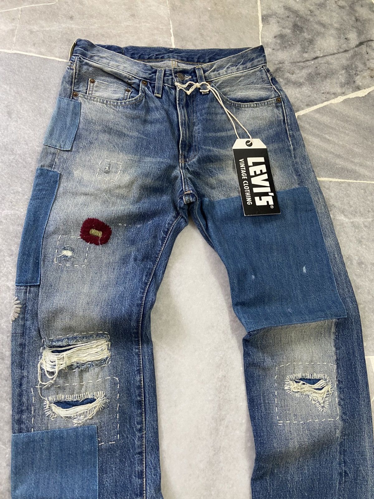 Levi's Vintage Levis 501 Selvedge Jeans Size US 29 - 3 Thumbnail