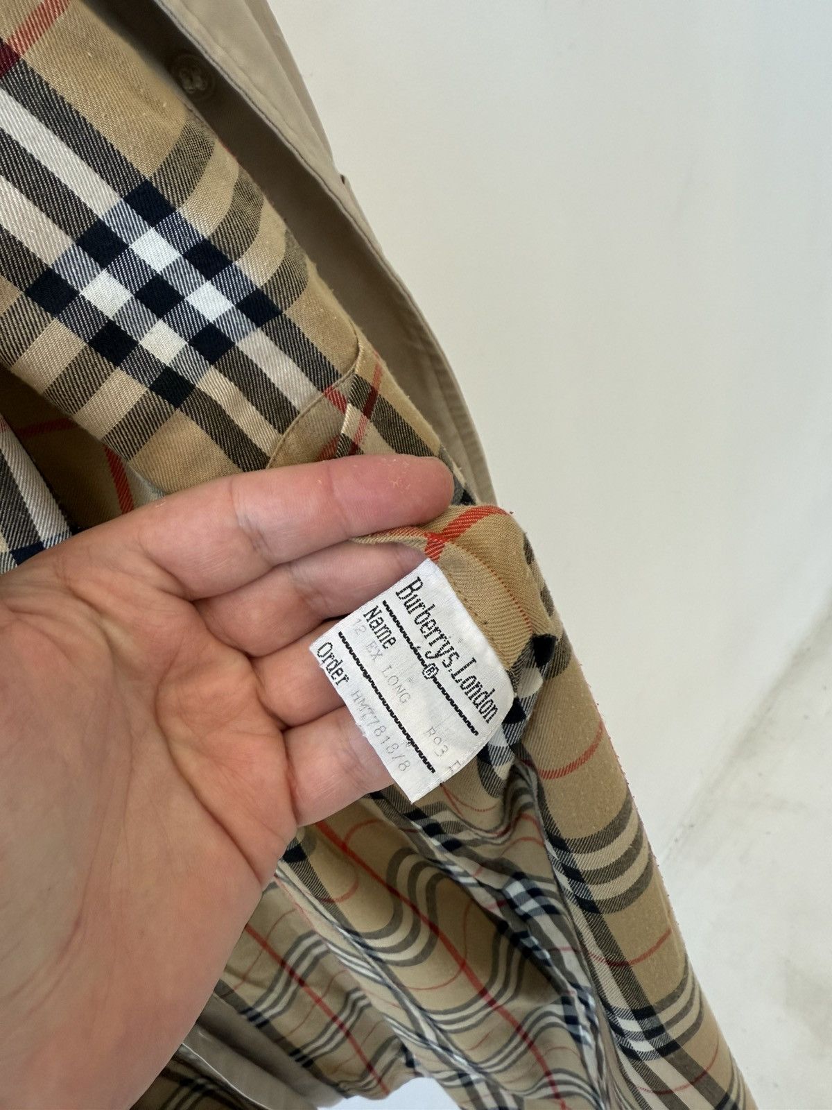 Burberry Burberry Vintage Beige Trench Coat Size XL / US 12-14 / IT 48-50 - 13 Thumbnail