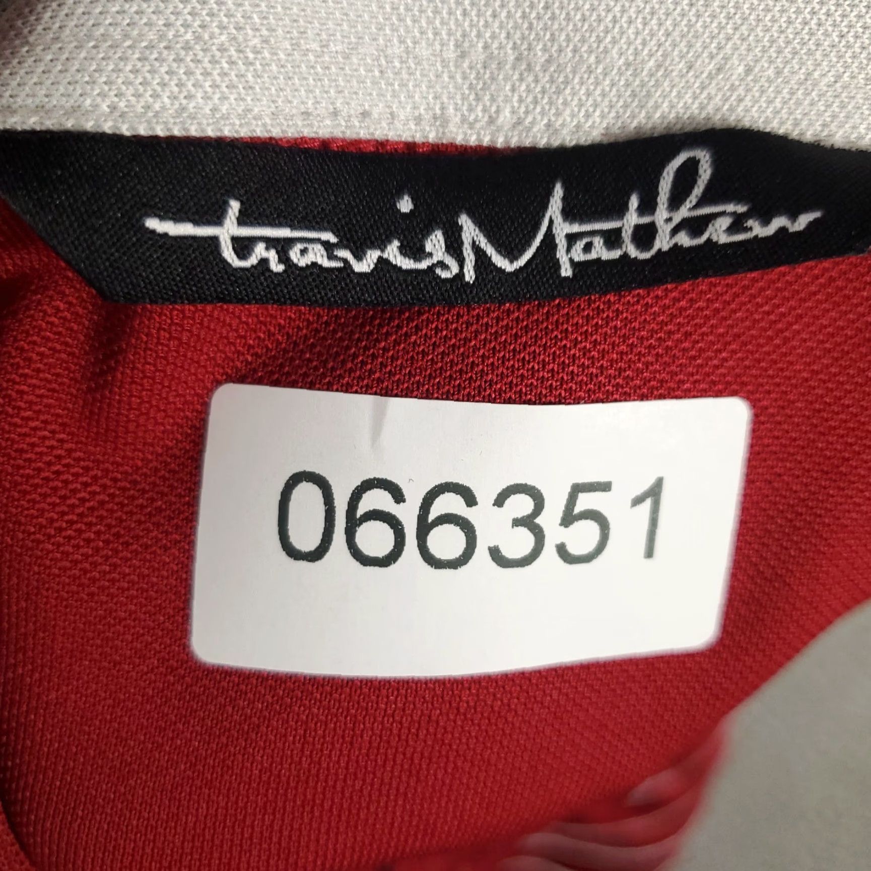 TravisMathew Travis Mathew Polo Shirt Mens Size M Red Polyester Golf Short Sleeve Size US M / EU 48-50 / 2 - 8 Thumbnail