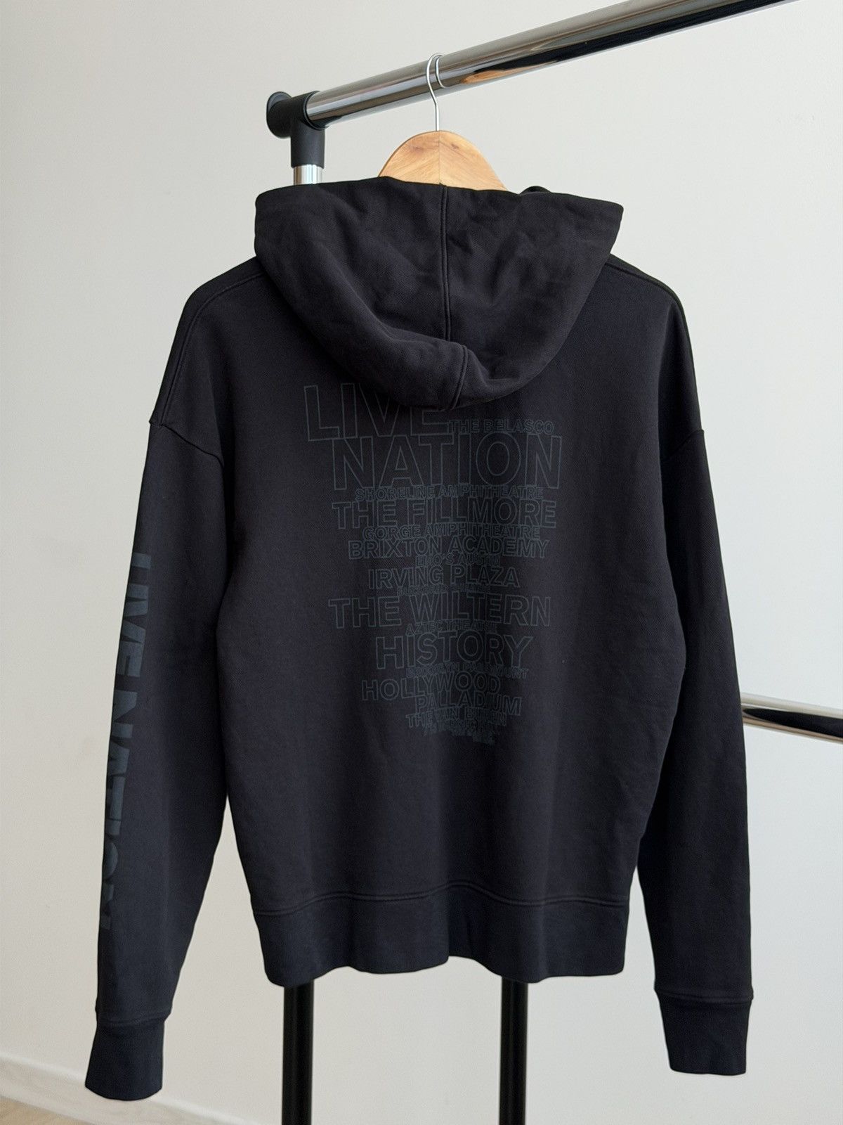 James Perse New! James Perse Pullover Live Nation Hoodie Black Size US M / EU 48-50 / 2 - 6 Thumbnail
