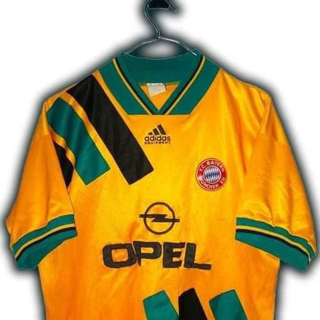 Adidas Bayern Munich Germany 1993 1994 1995 Away Shirt Jersey Size US S / EU 44-46 / 1 - 1 Thumbnail